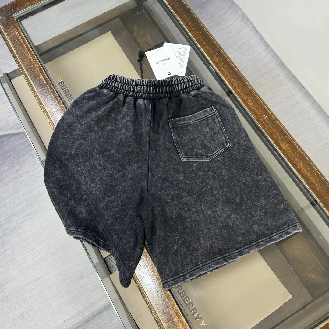 몽클레어 헤비 워시 빈티지 남성 반바지 상세 이미지 9