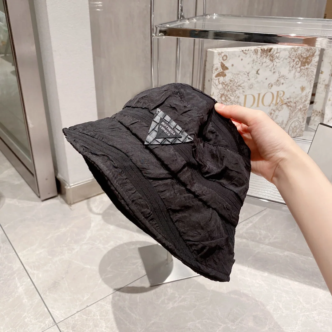 보테가베네타 심플 디자이너 버킷 햇 모자 상세 이미지 4