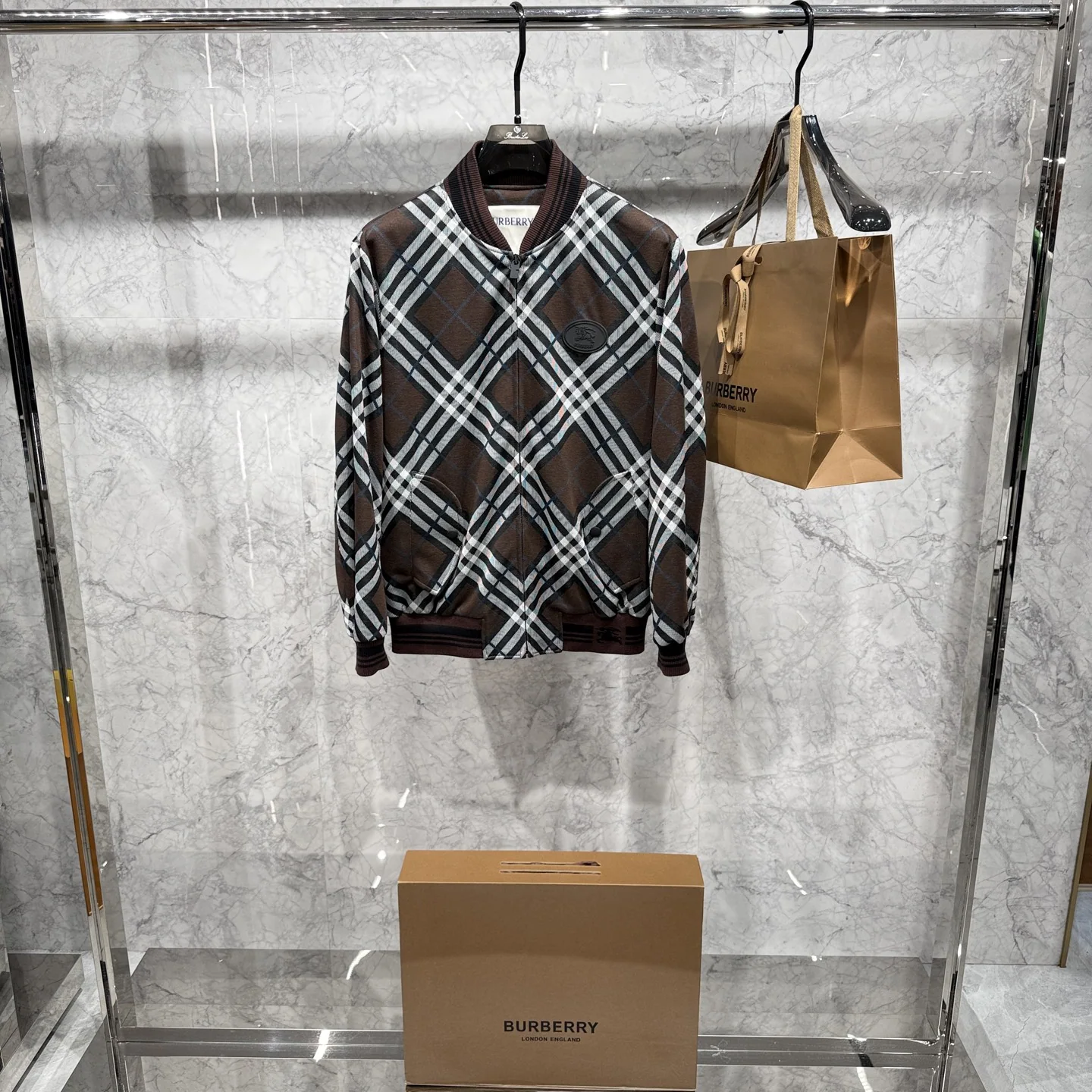 버버리 26 SS 자카드 원단 재킷 19411 Burberry 상세 이미지 1