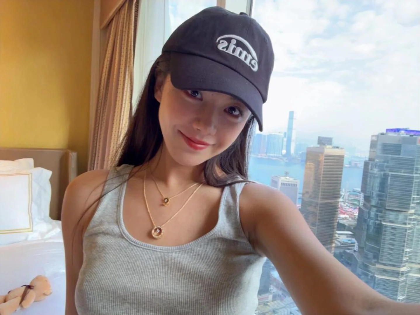 샤넬 퀼팅 패턴 목걸이 상세 이미지 2