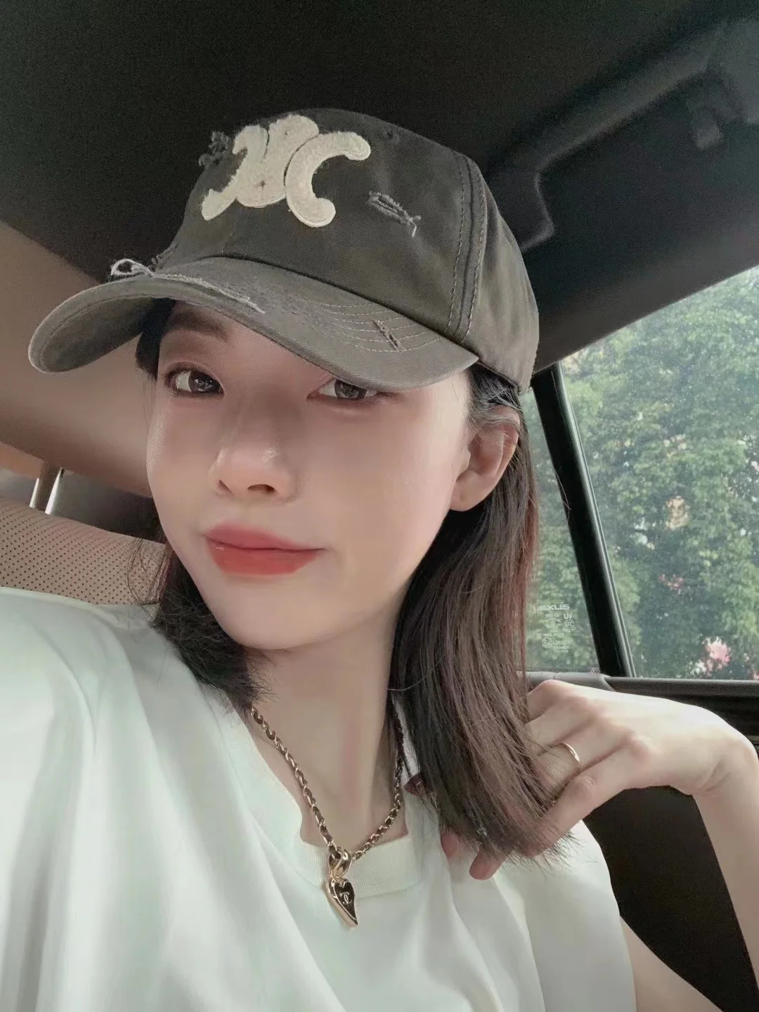 셀린느 빈티지 워싱 베이스볼 모자 상세 이미지 1
