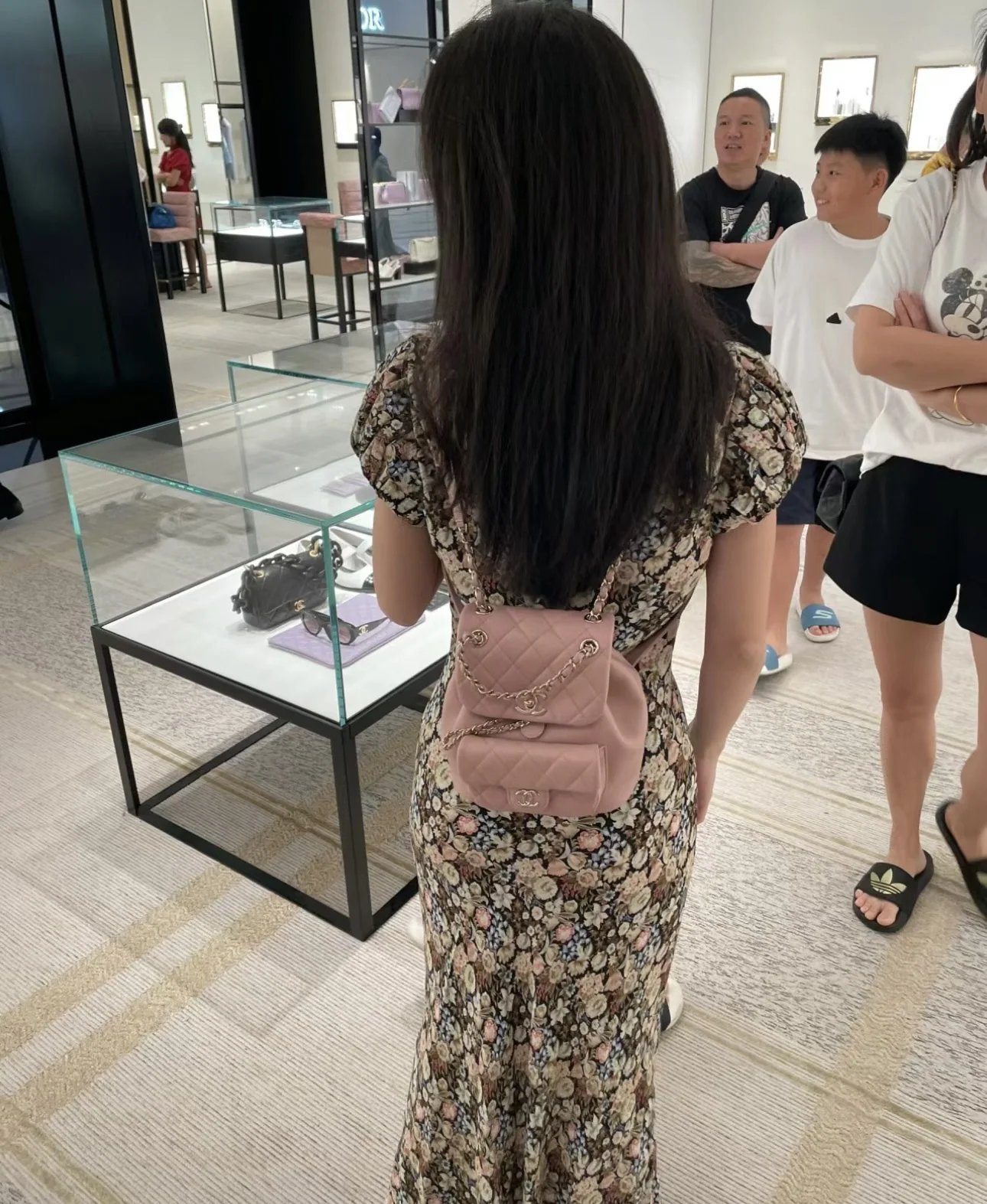 샤넬 클래식 두마 미니 백팩 상세 이미지 3