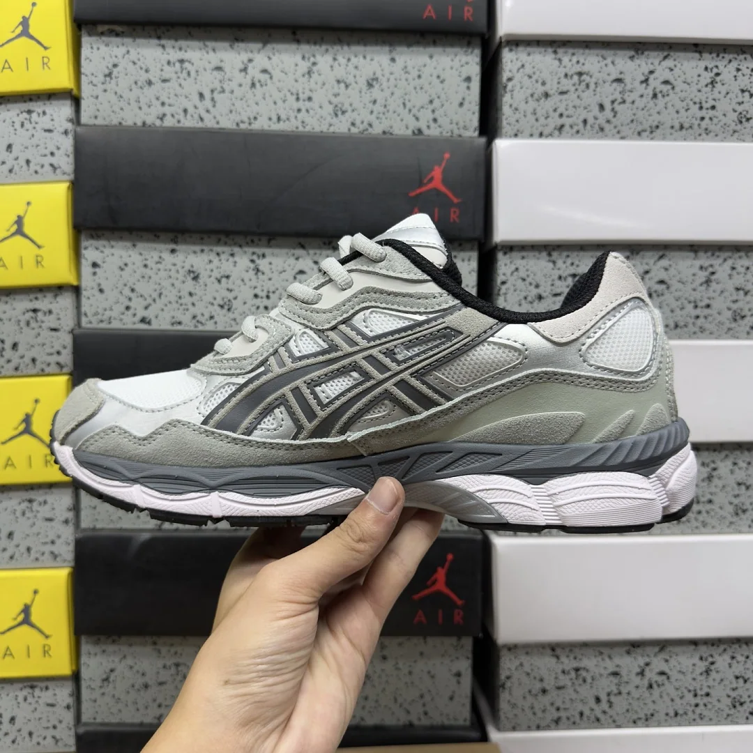 아식스 [WZ] 젤 NYC 1201A789-102 200470 Asics Gel-NYC White Steel Grey 상세 이미지 8