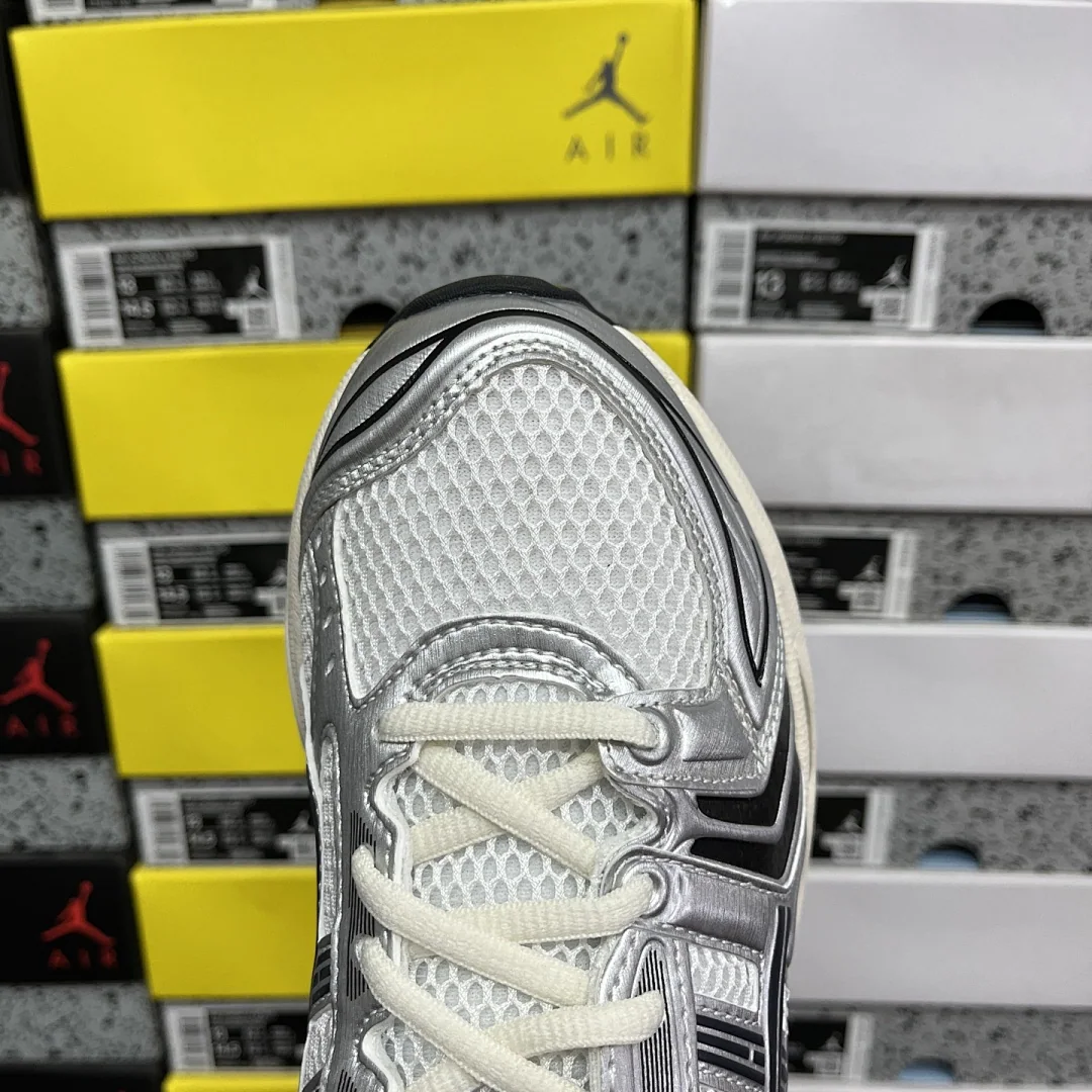아식스 [ZC] 젤 카야노 14 1203A961-100 200323 Asics Gel-Kayano 14 JJJJound White Navy 상세 이미지 8