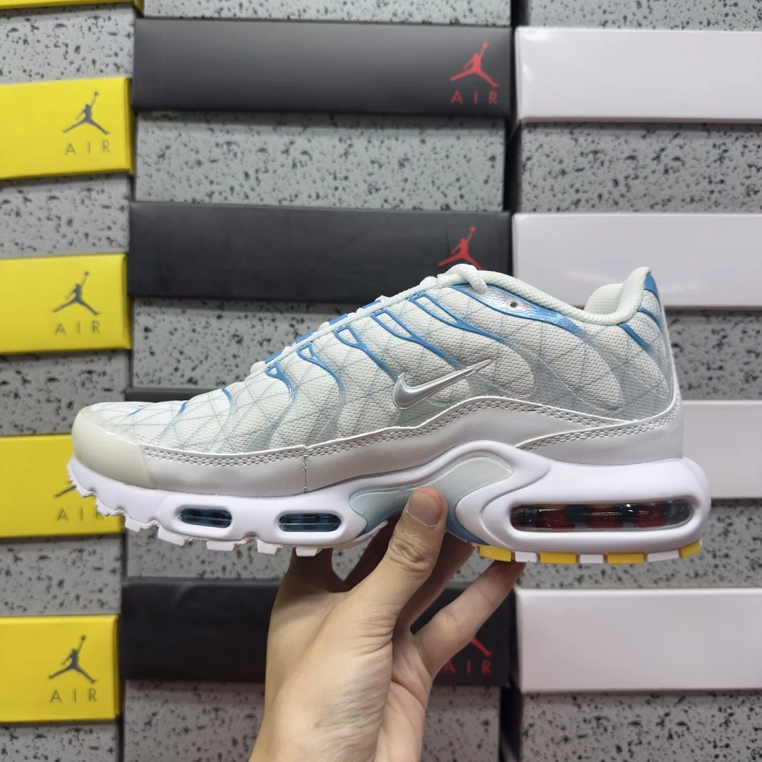 나이키 [BD] 에어 맥스 플러스 화이트 블루 FQ2397-100 201919 Nike Air Max Plus Marseille 상세 이미지 6