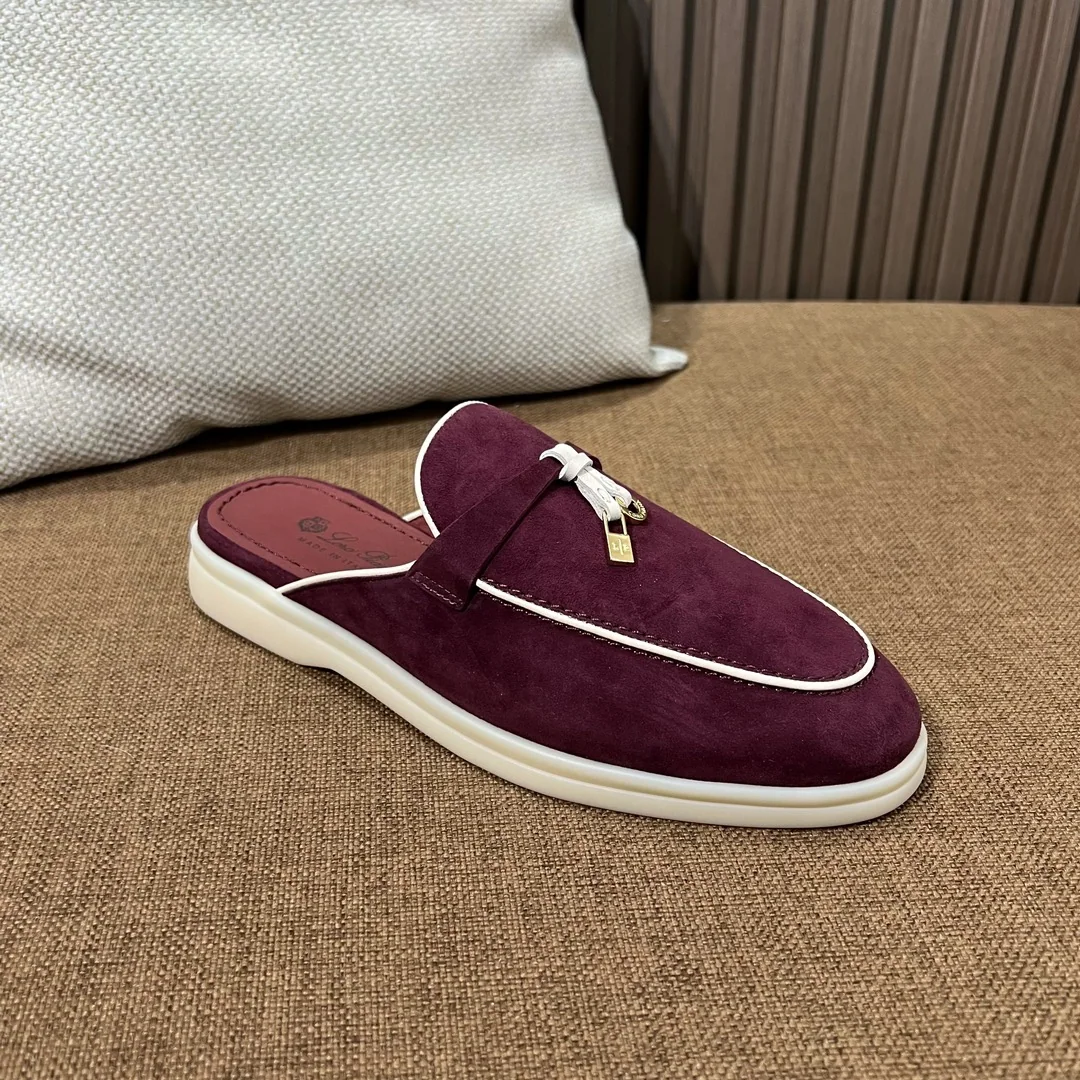 로로피아나 콩 무늬 장식 슬리퍼 9787 상세 이미지 6