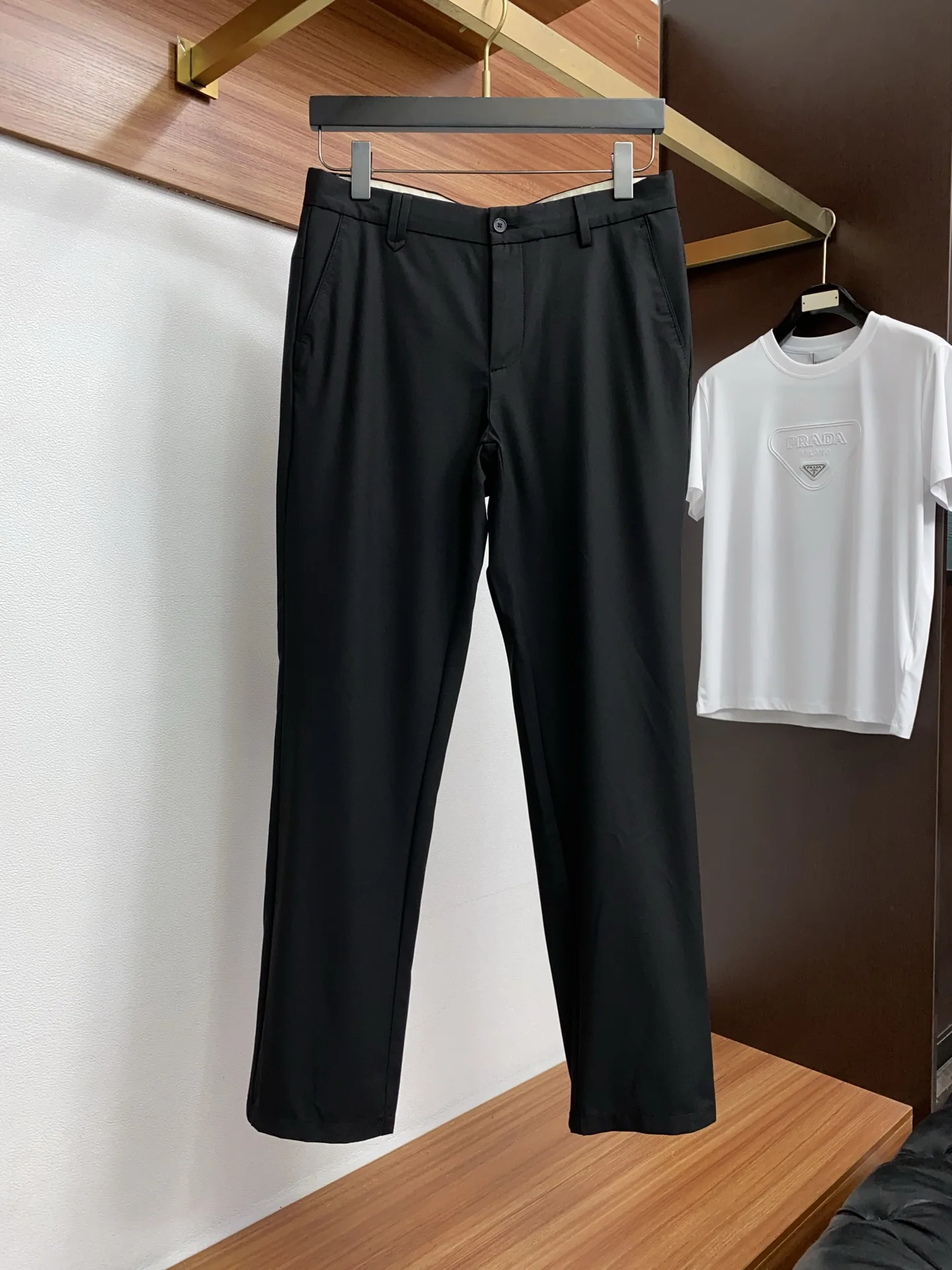 로로피아나 남성 린넨 코튼 캐주얼 바지 상세 이미지 2