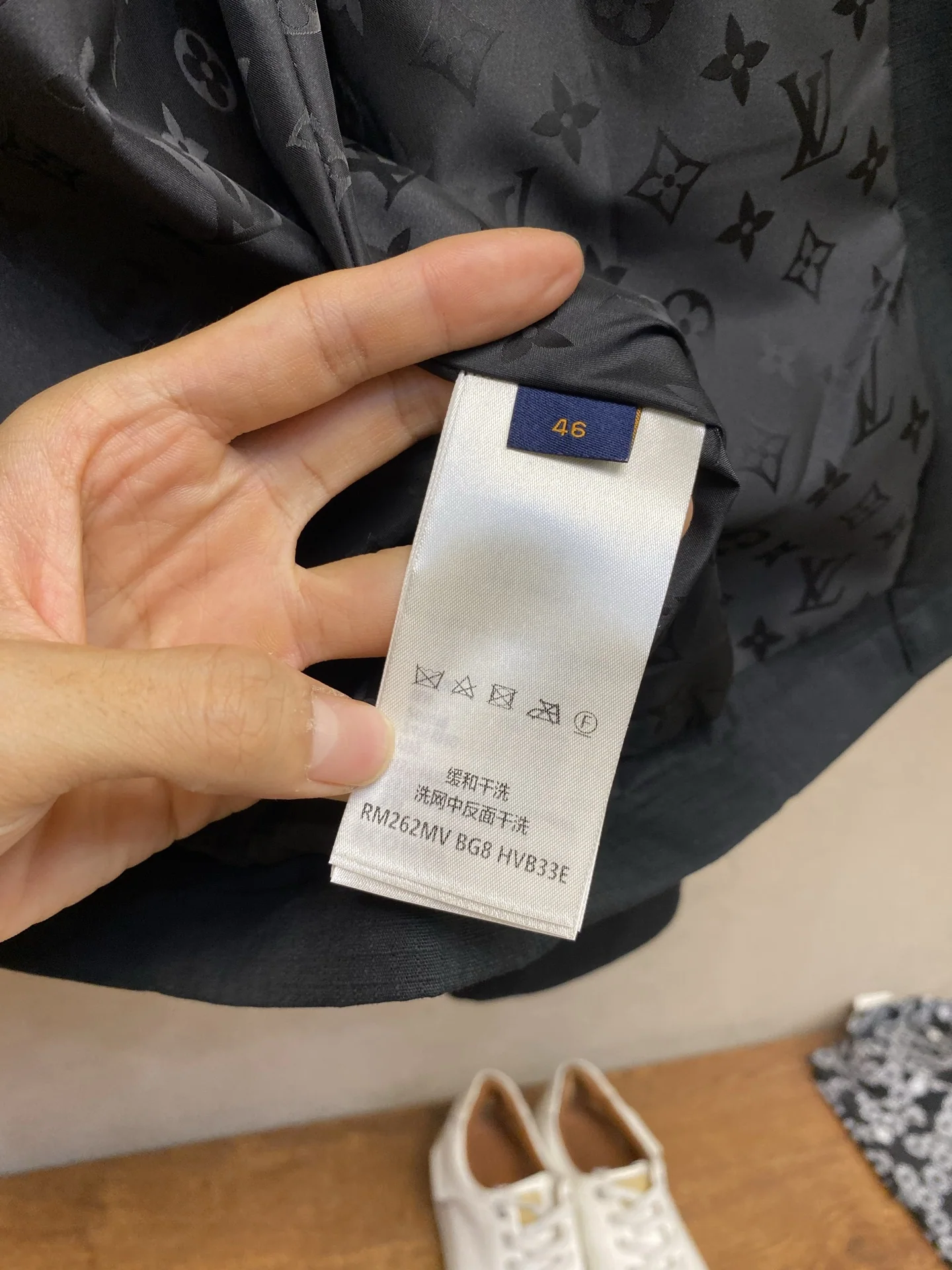 루이비통 코튼 지퍼 포켓 워크 자켓 26 SS 상세 이미지 6