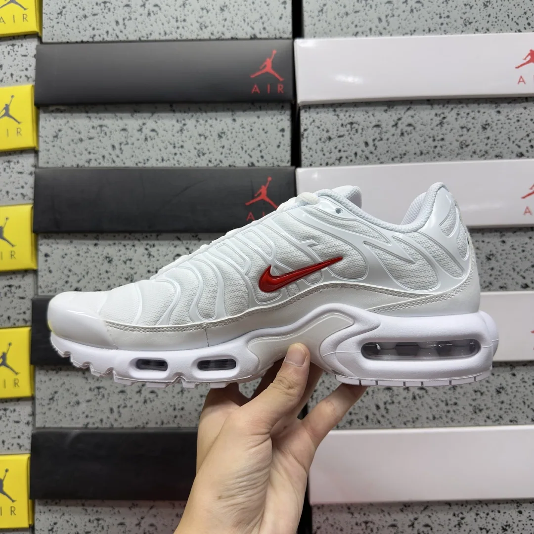나이키 [TK] 에어 맥스 플러스 DA1472-100 201977 Nike Air Max Plus Supreme White 상세 이미지 7