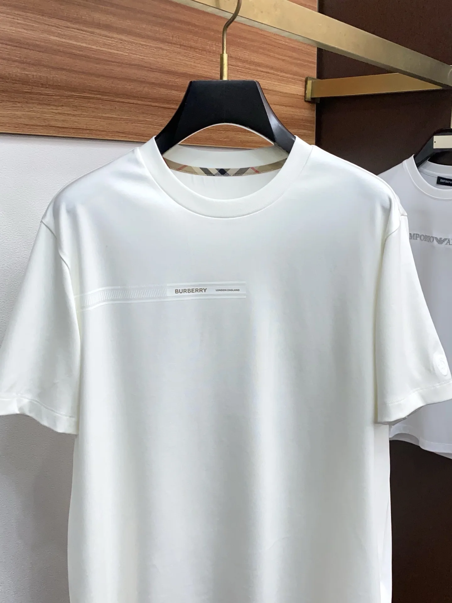 버버리 코튼 반팔 티셔츠 2026 AW 1570 상세 이미지 2