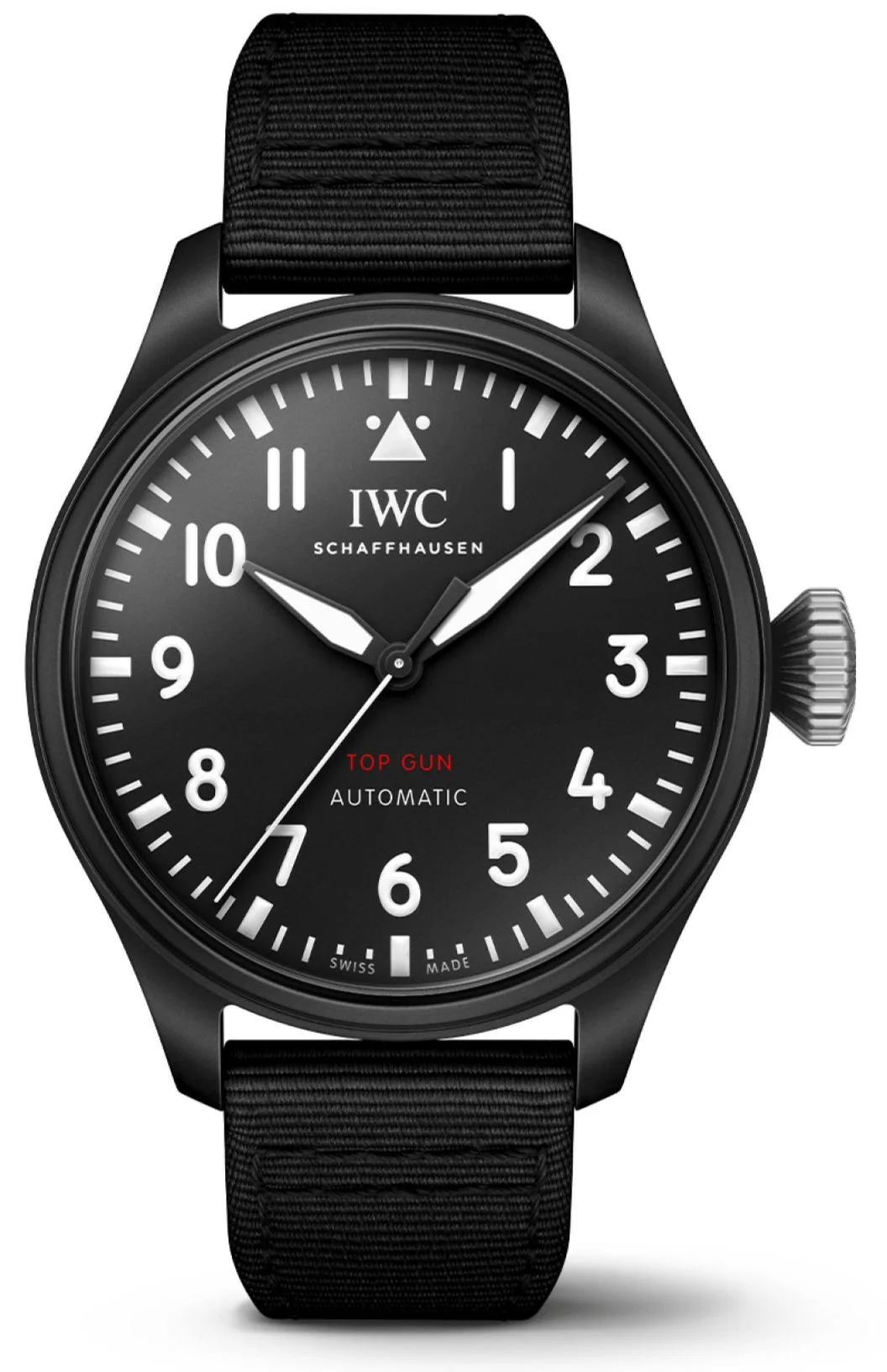 IWC 탑건 블랙 세라믹 시계 상세 이미지 7