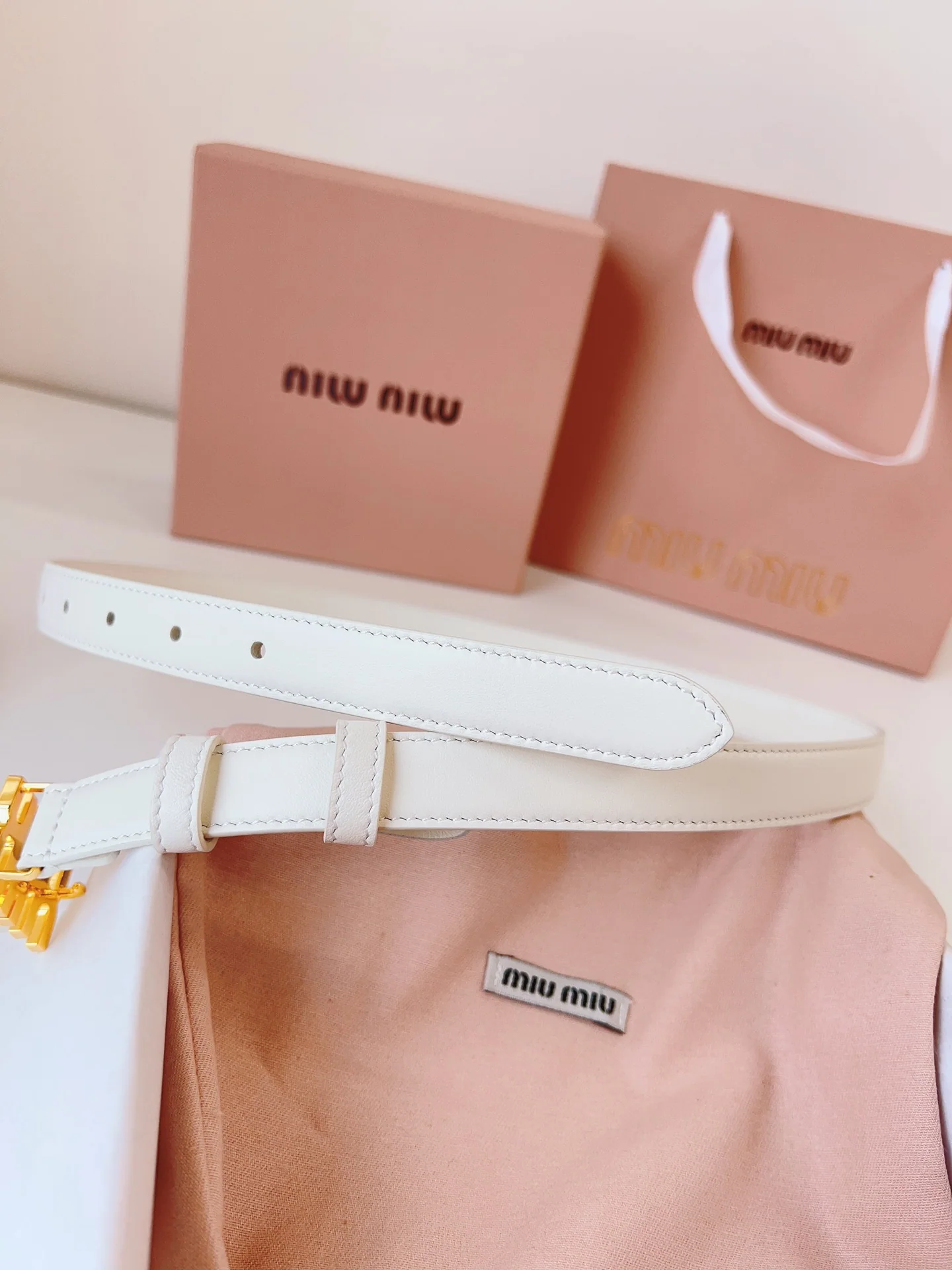미우미우 벨트 57903 Miu Miu Belt 상세 이미지 3