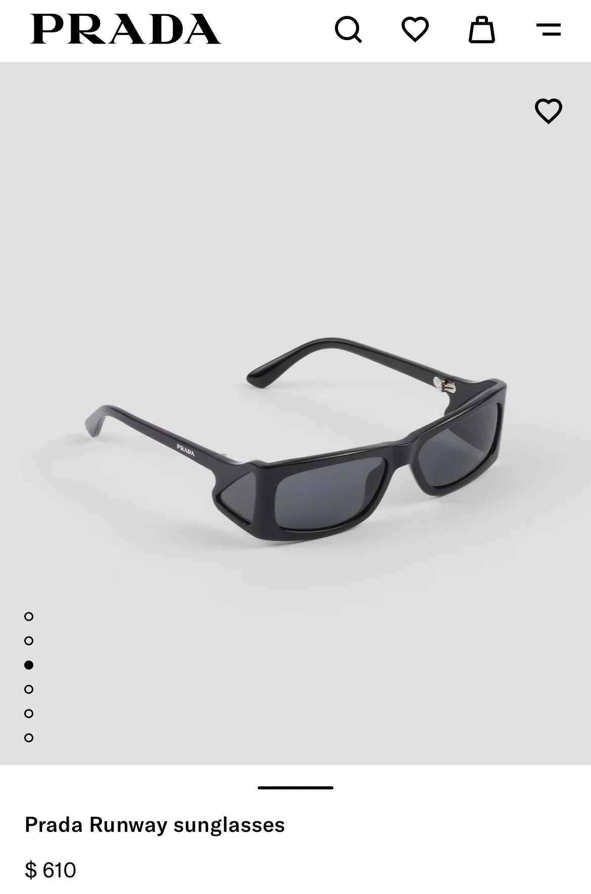 프라다 선글라스 74450 Prada Sunglasses 상세 이미지 1