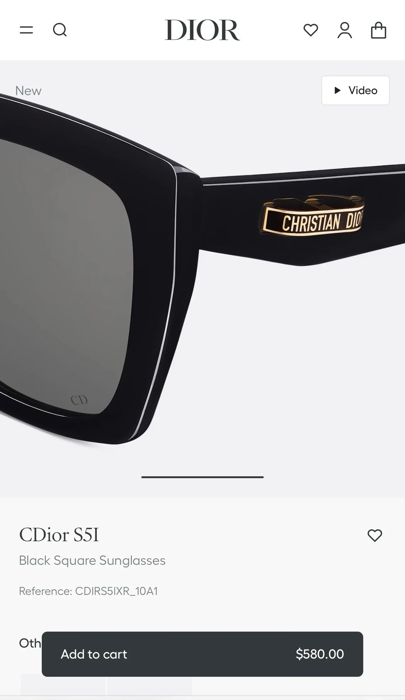 디올 선글라스 72698 Dior Sunglasses 상세 이미지 12