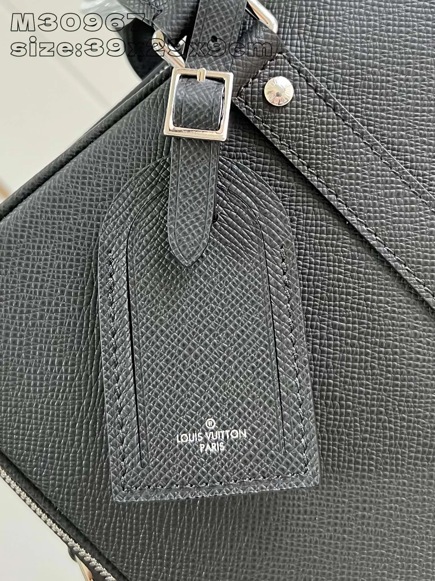 루이비통 보야지 라지 브리프케이스 타이가 가죽 가방 M30967 상세 이미지 2