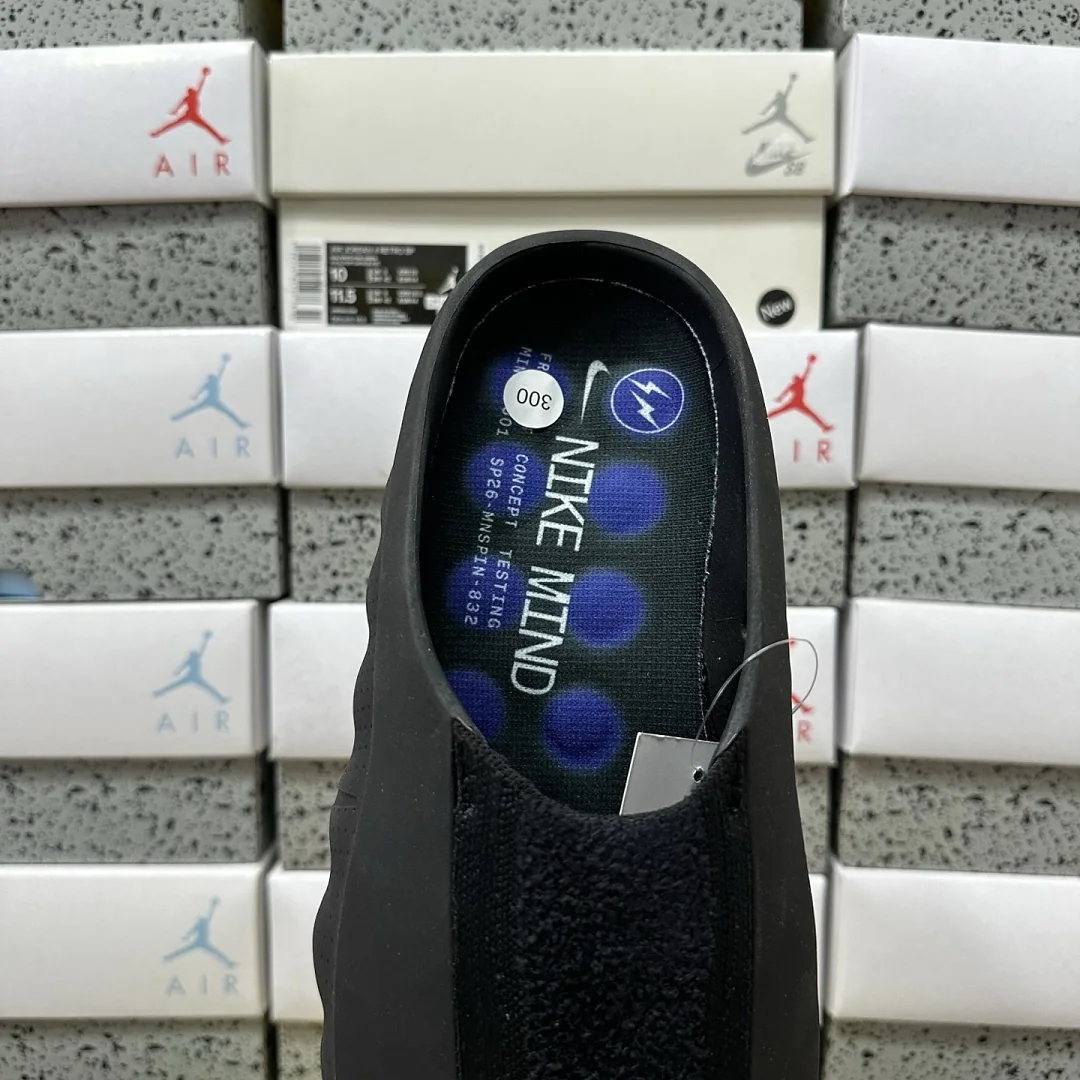 나이키 [GX] 마인드 001 슬라이드 IQ8502-001 201417 Nike Mind 001 Slide Fragment Black 상세 이미지 4