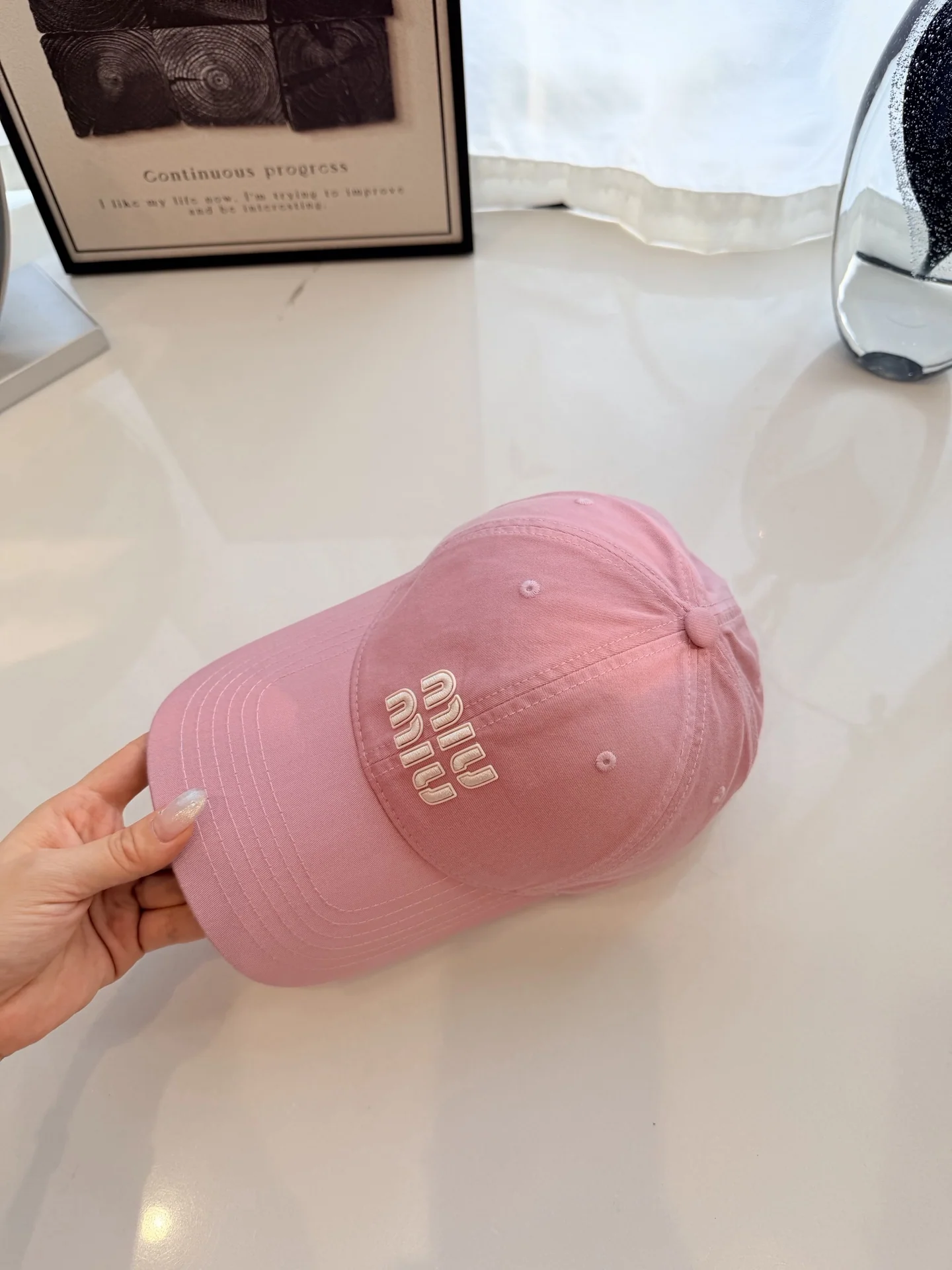 미우미우 모자 80794 Miu Miu Cap 상세 이미지 3