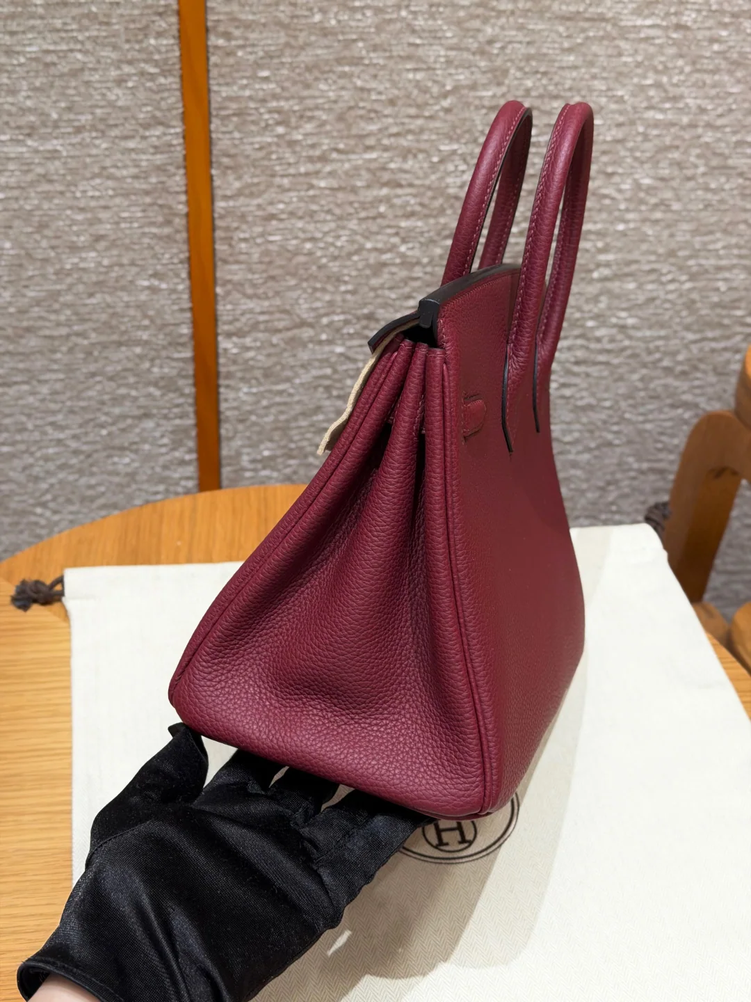 에르메스 버킨 25 토고 가방 상세 이미지 3