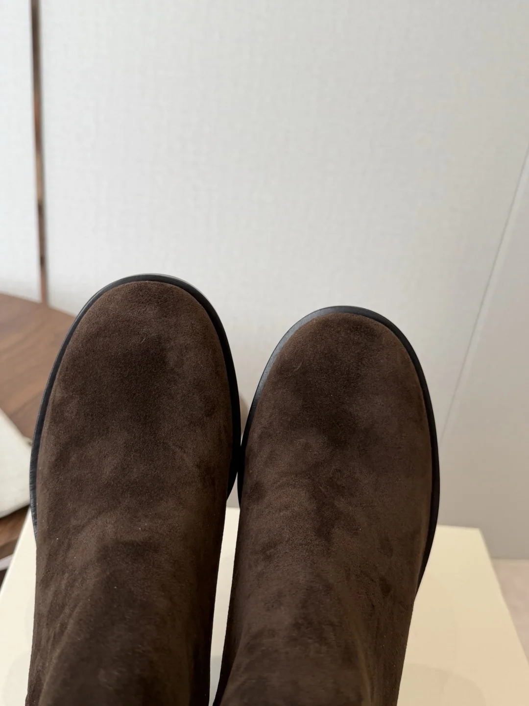 브루넬로쿠치넬리 청키 힐 미드카프 부츠 상세 이미지 6