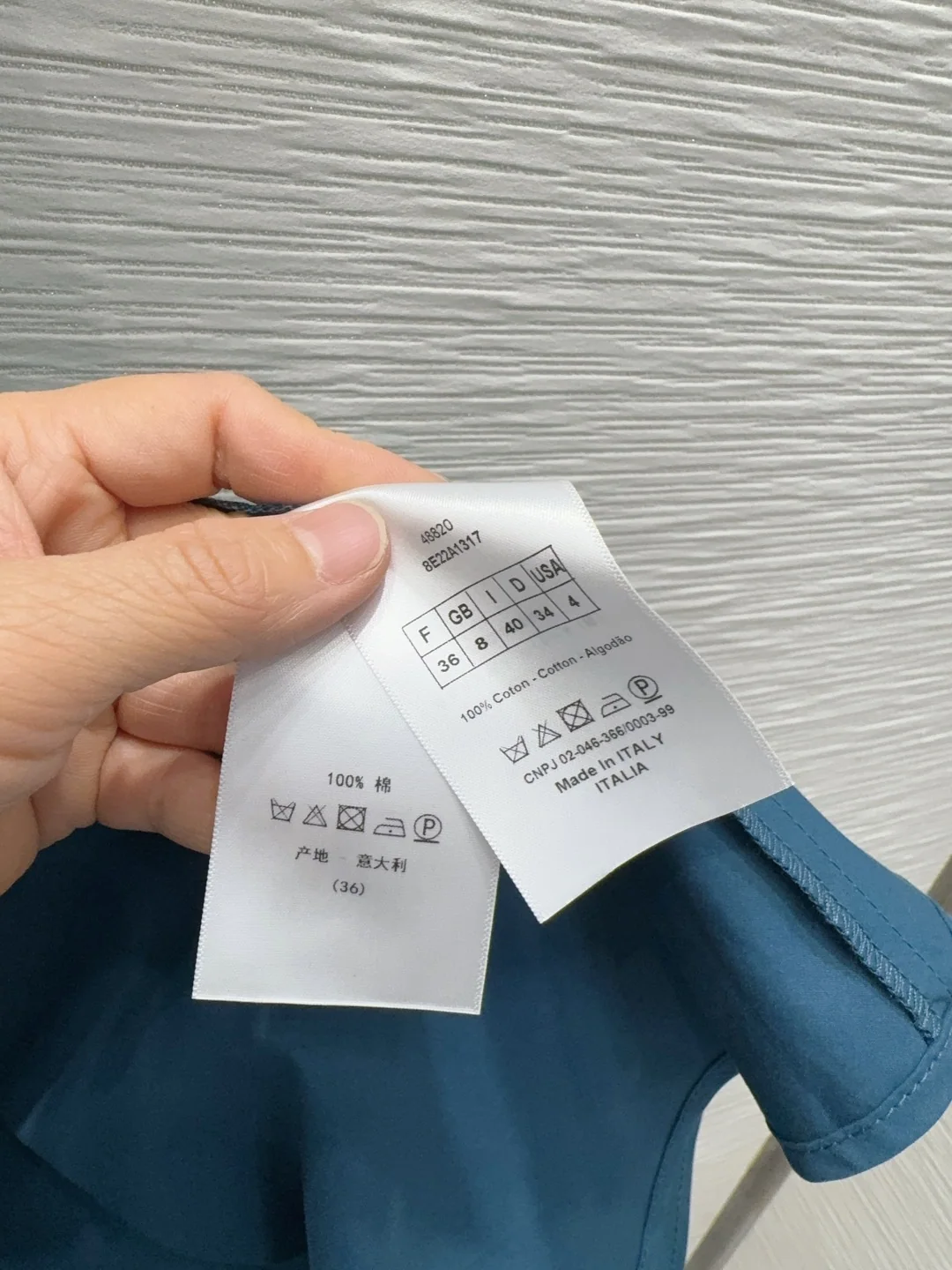 디올 여성 셔츠 드레스 상세 이미지 7