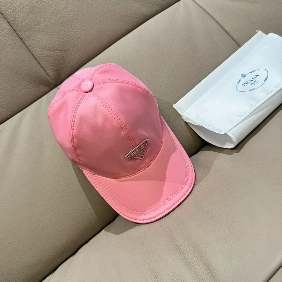 프라다 메탈 로고 야구모자 상세 이미지 1