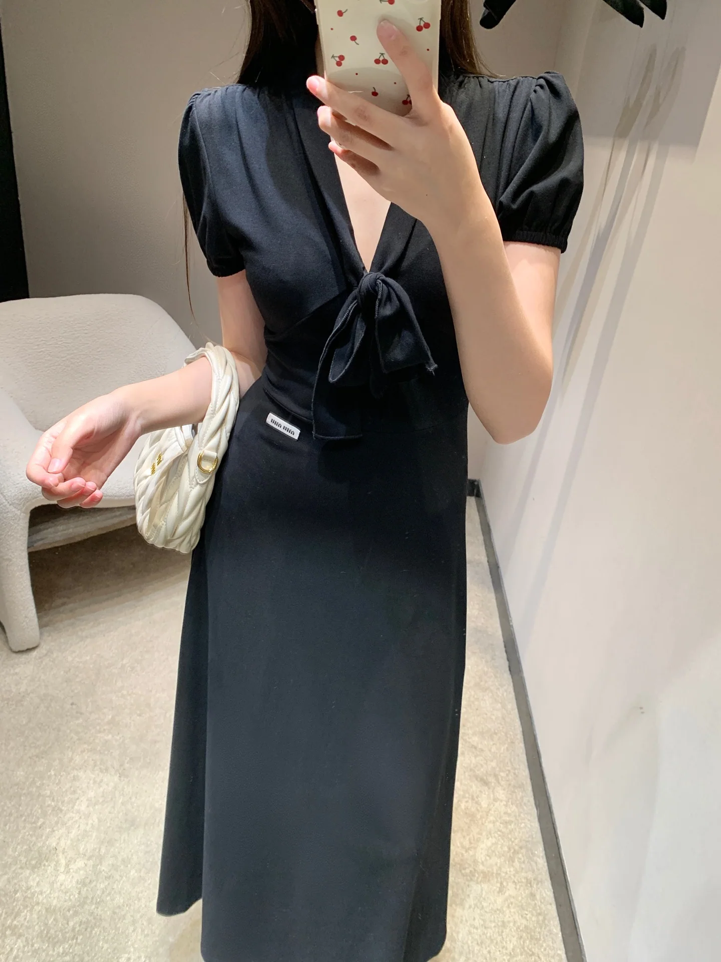 미우미우 여성 원피스 26SS 상세 이미지 8