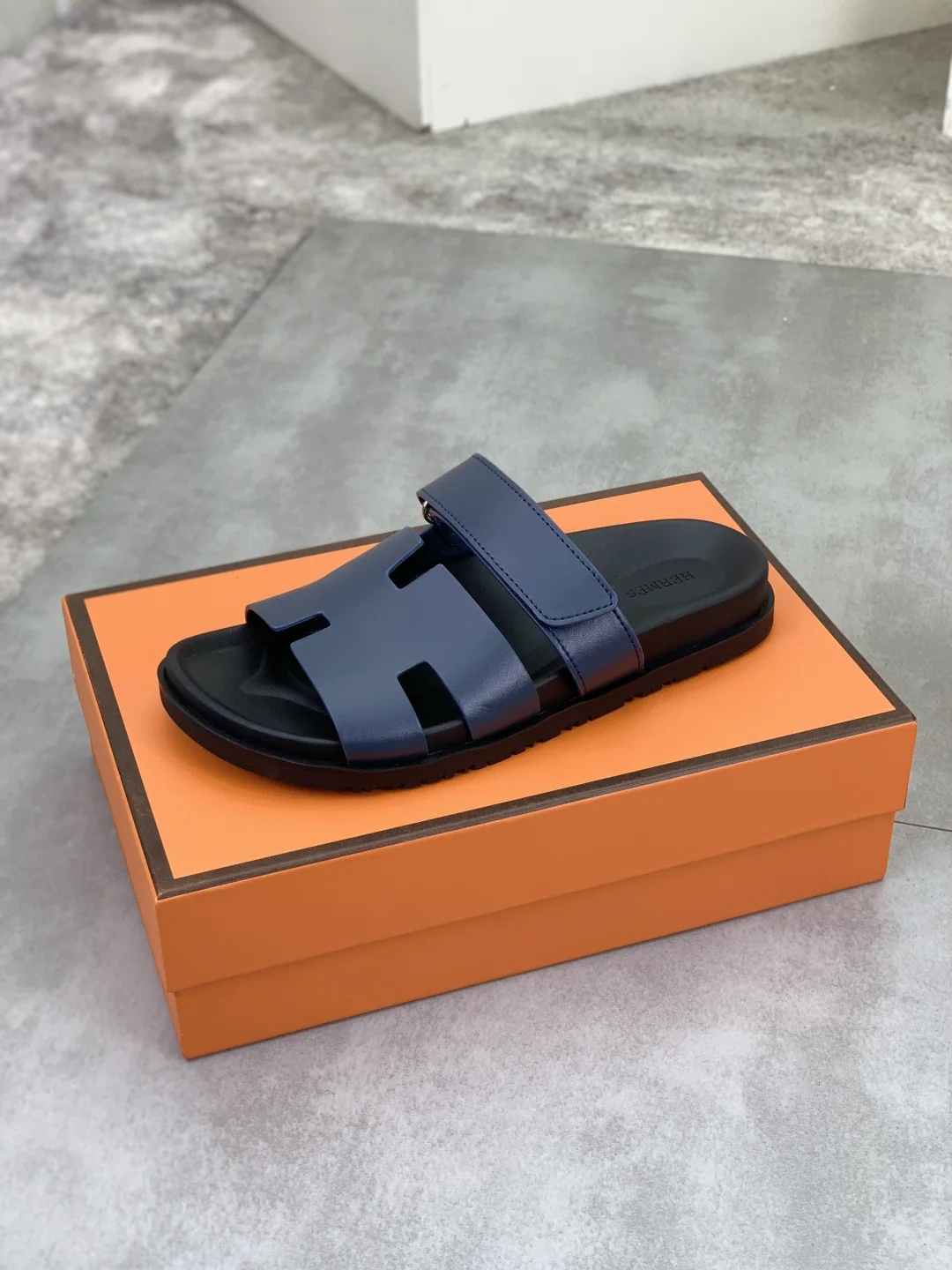 에르메스 시프레 벨크로 플랫 샌들 4314 상세 이미지 4
