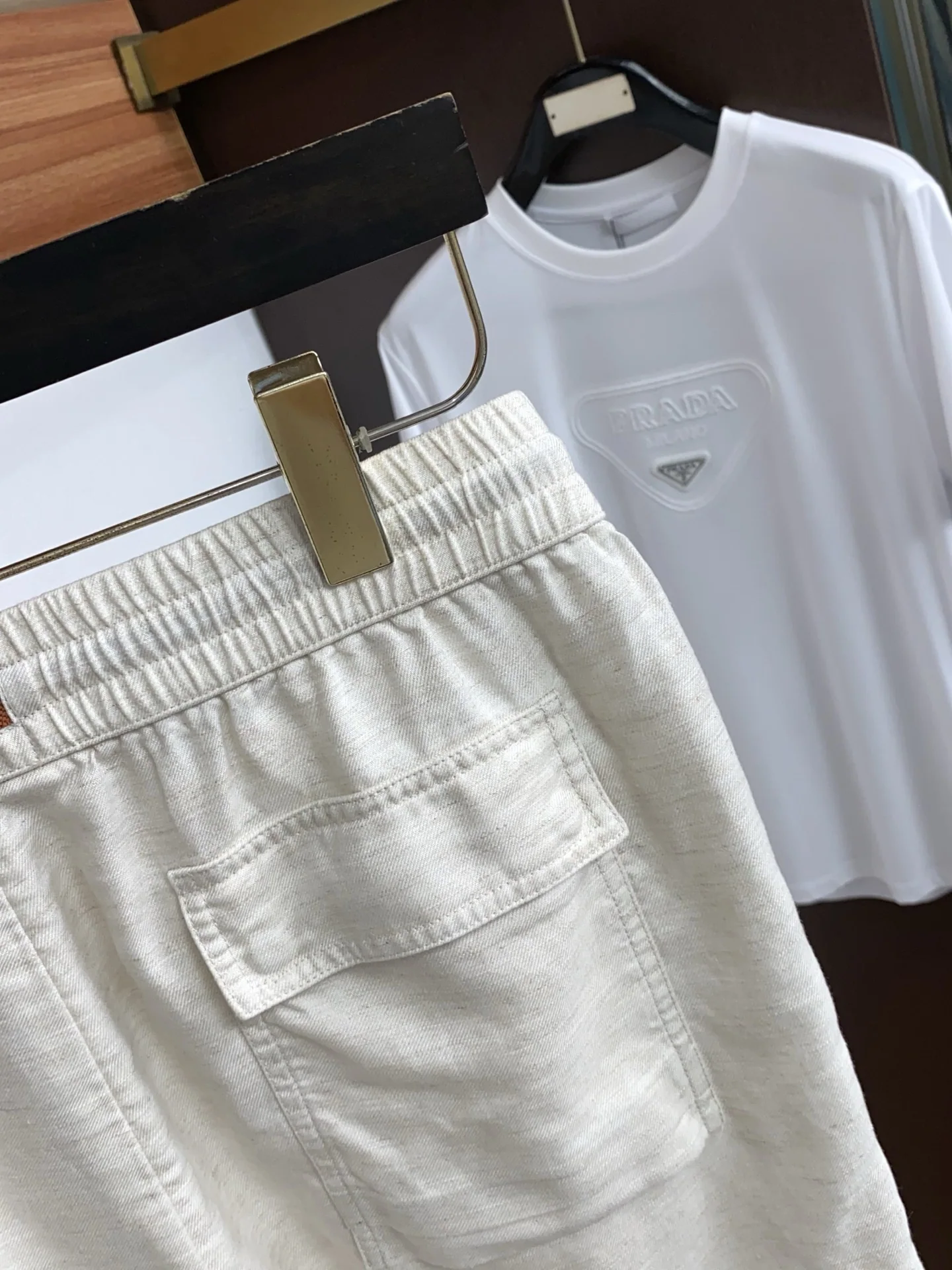 제냐 남성 린넨 반바지 25 FW 상세 이미지 5