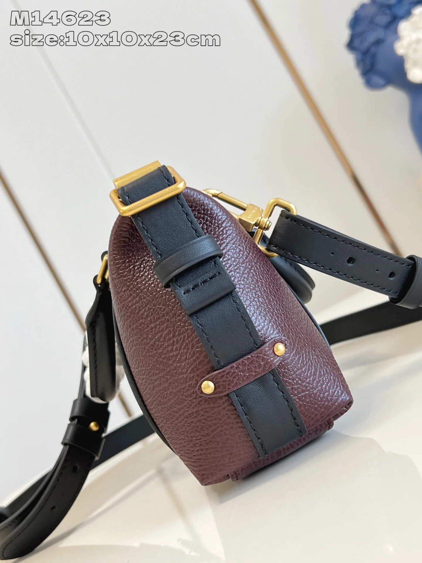 루이비통 M14623 브라운 핸드백 나노 상세 이미지 4