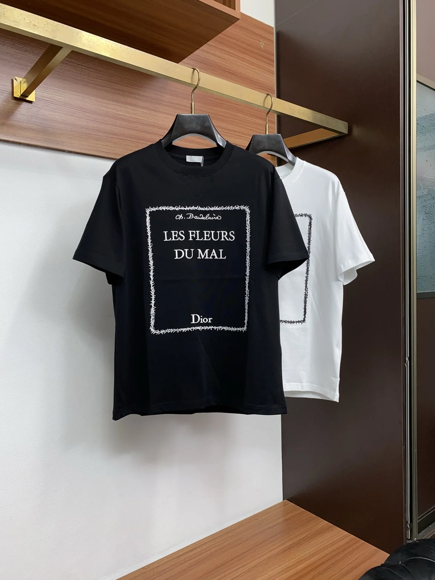 디올 오버사이즈 남성 반팔 티셔츠 상세 이미지 8