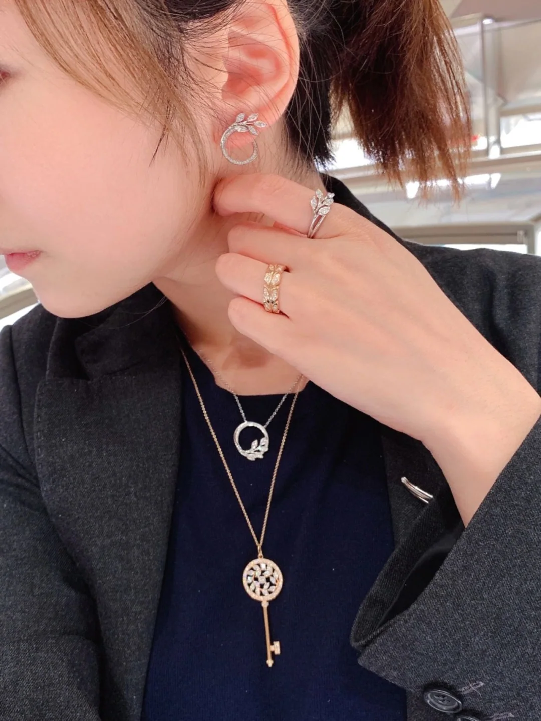티파니 빅토리아 다이아몬드 라탄 목걸이 상세 이미지 2