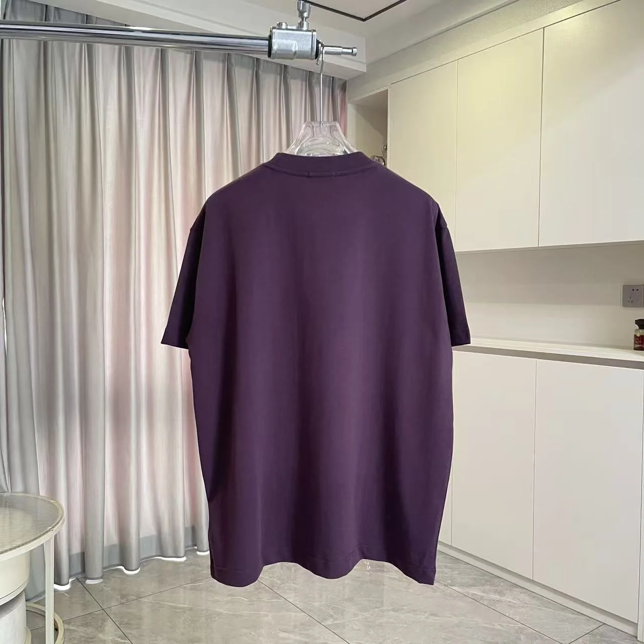 에르메스 로고 자수 반팔 티셔츠 상세 이미지 7