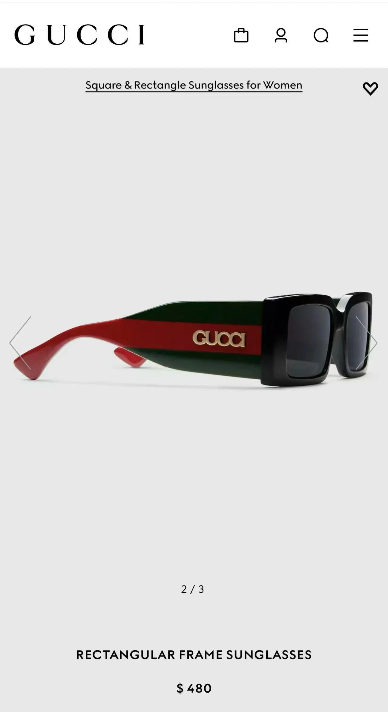 구찌 선글라스 56596 Gucci Sunglasses 상세 이미지 4