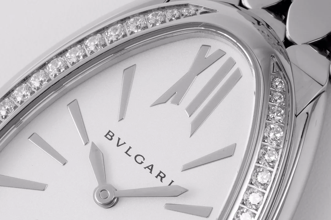 불가리 세르펜티 세두토리 골드 실버 다이아 쿼츠 여성 시계 레플리카 45021 Bvlgari 상세 이미지 4