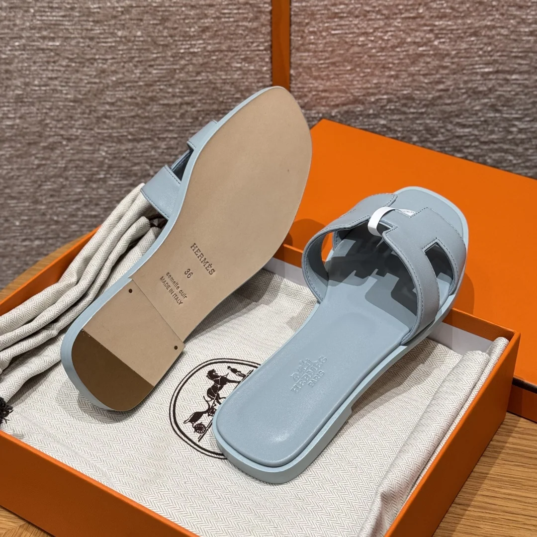 에르메스 오란 램스킨 슬리퍼 상세 이미지 7