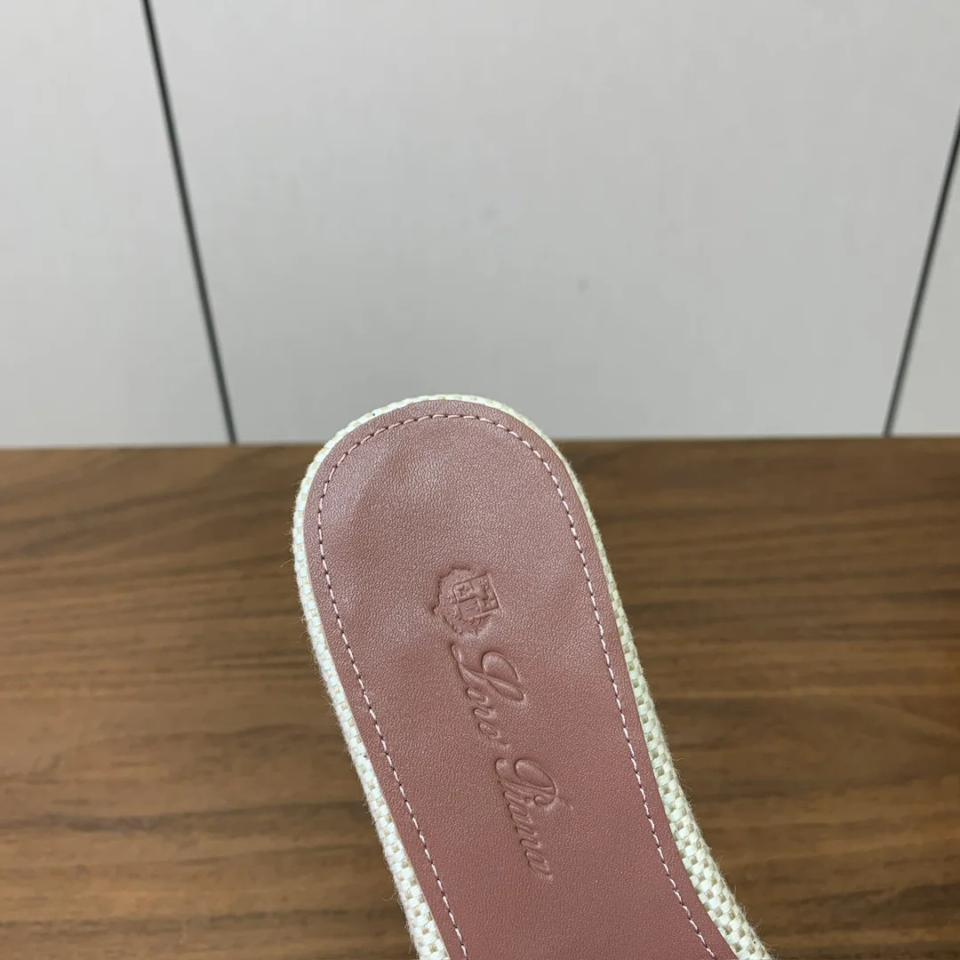 로로피아나 컬러블록 플랫 샌들 상세 이미지 7