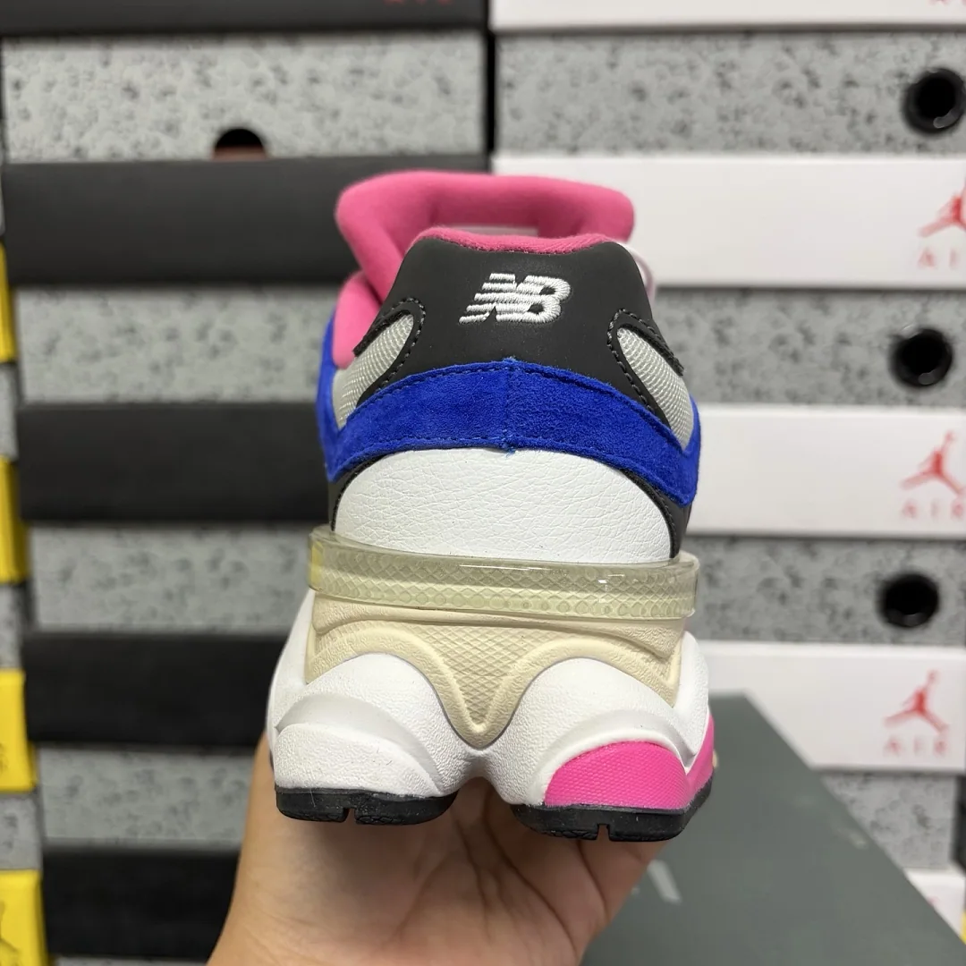 뉴발란스 [C] 9060 화이트 핑크 블루 U9060NB9 202082 New Balance 9060 상세 이미지 7