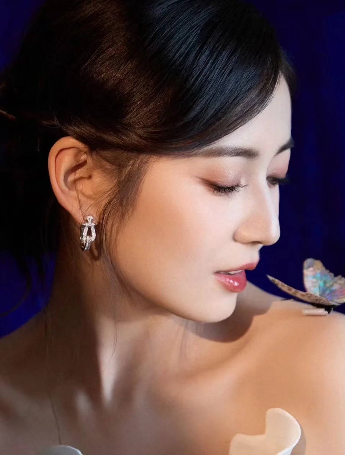 프레드 다이아몬드 서클 클래스프 귀걸이 상세 이미지 1