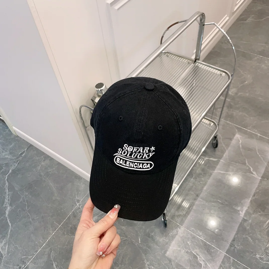 발렌시아가 워시드 면 베이스볼캡 상세 이미지 2