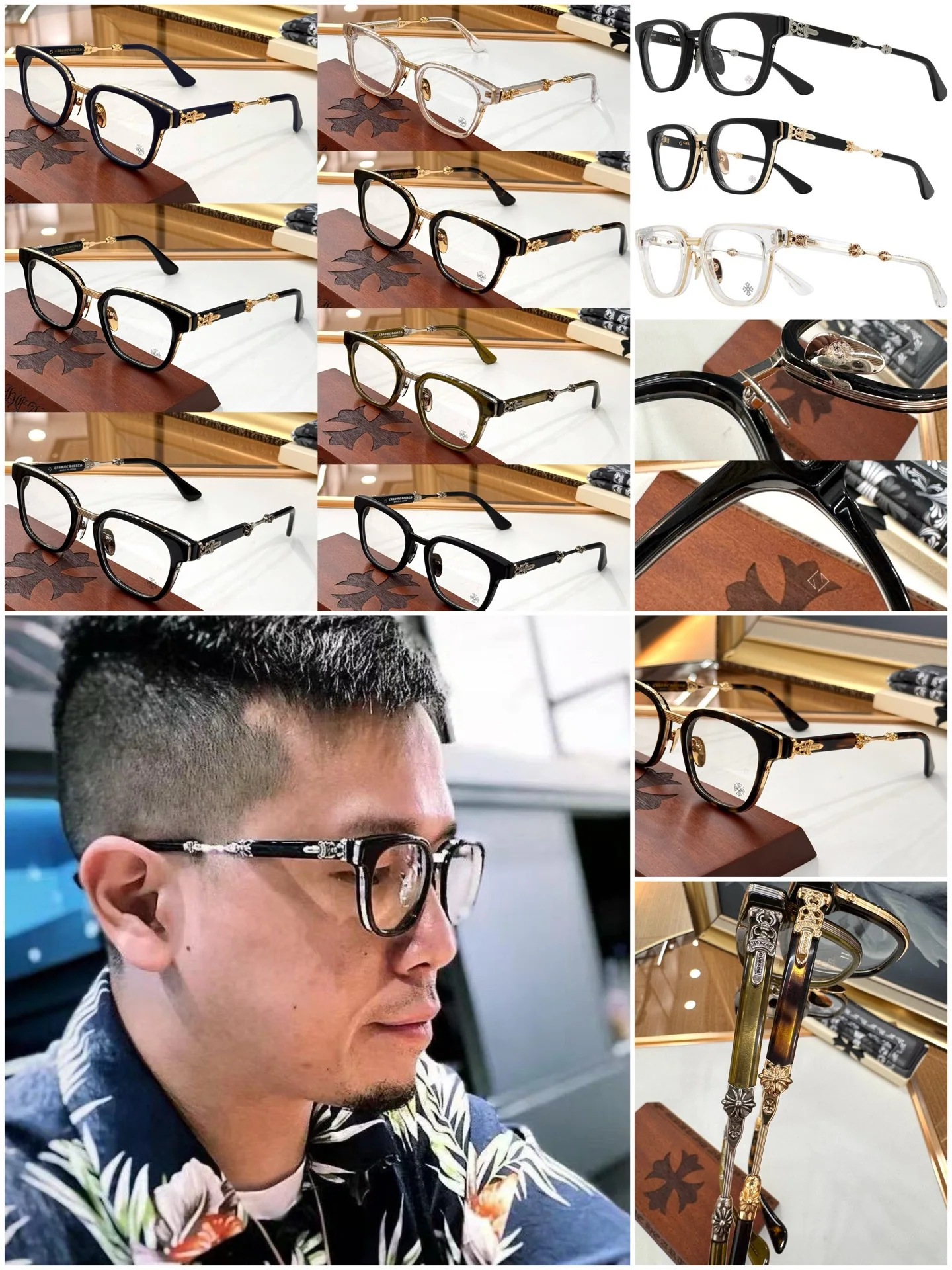크롬하츠 선글라스 74072 Chrome Hearts Sunglasses 상세 이미지 1