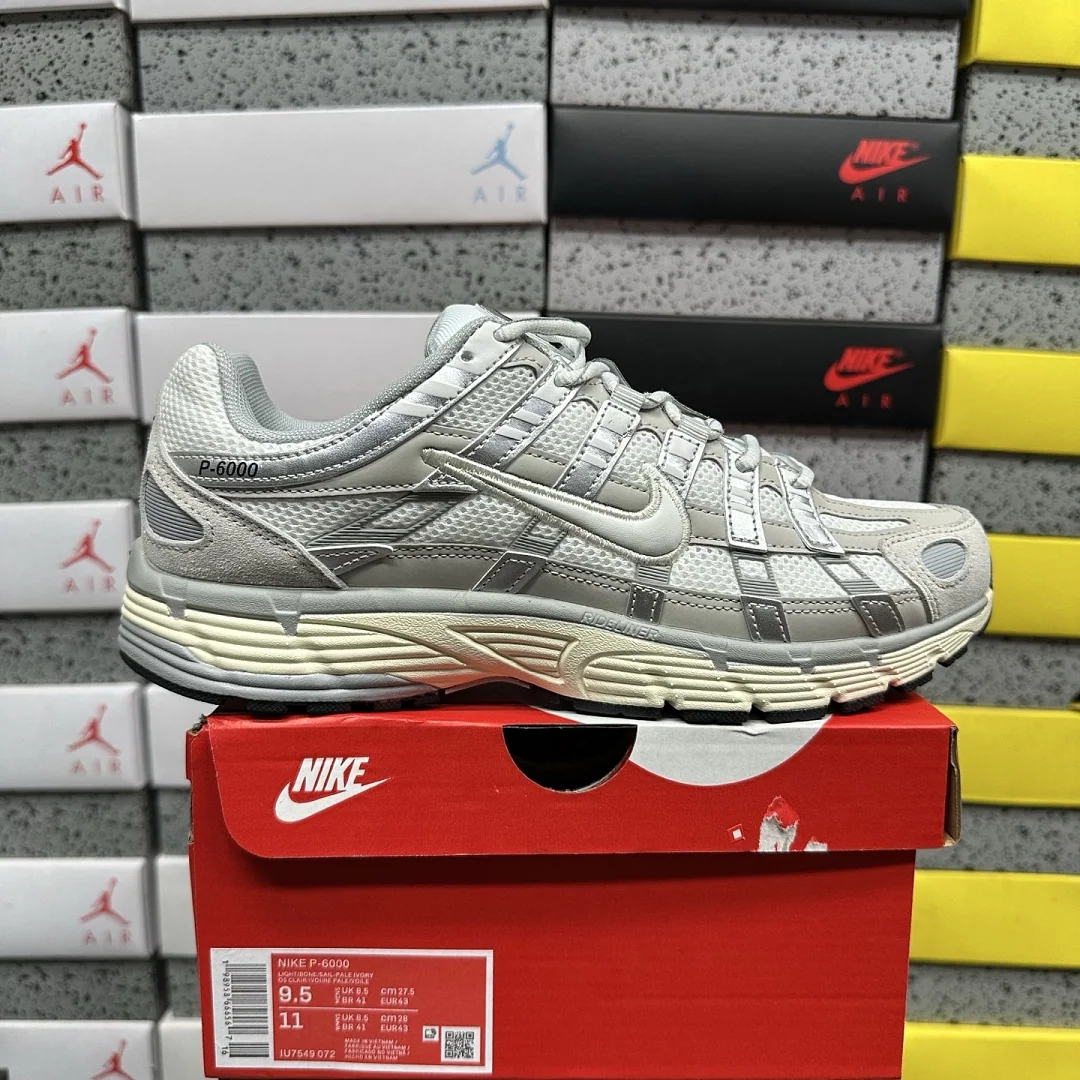 나이키 [PE] P 6000 IU7549-072 201745 Nike P-6000 Light Bone Pale Ivory