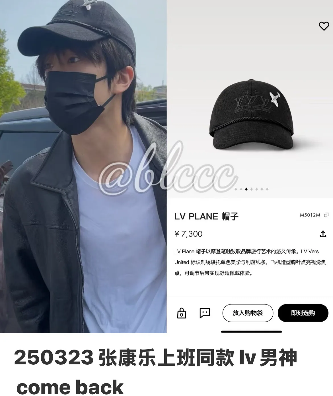 루이비통 모자 79204 Louis Vuitton Cap 상세 이미지 6