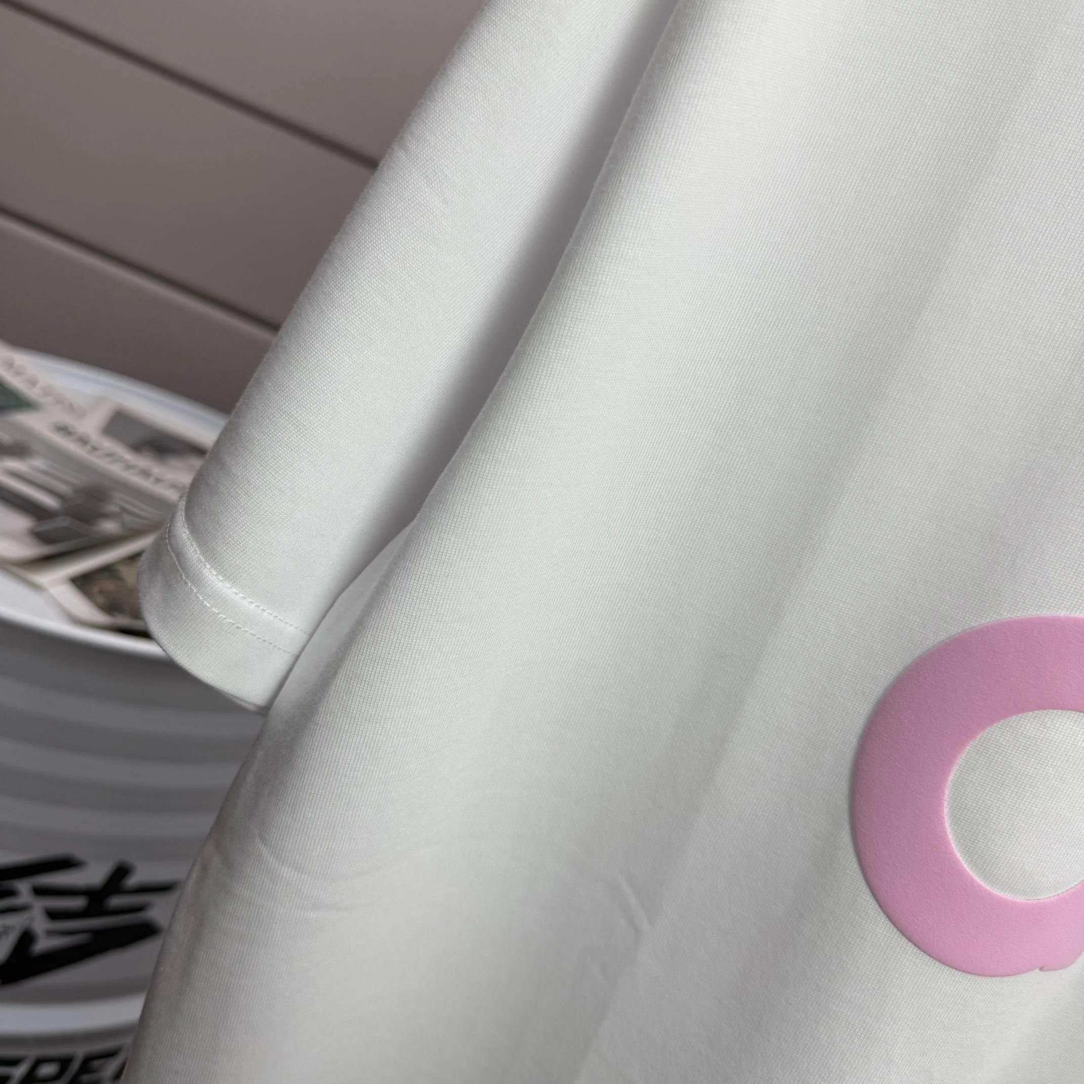 알로 클래식 무지 코튼 반팔 티셔츠 상세 이미지 4