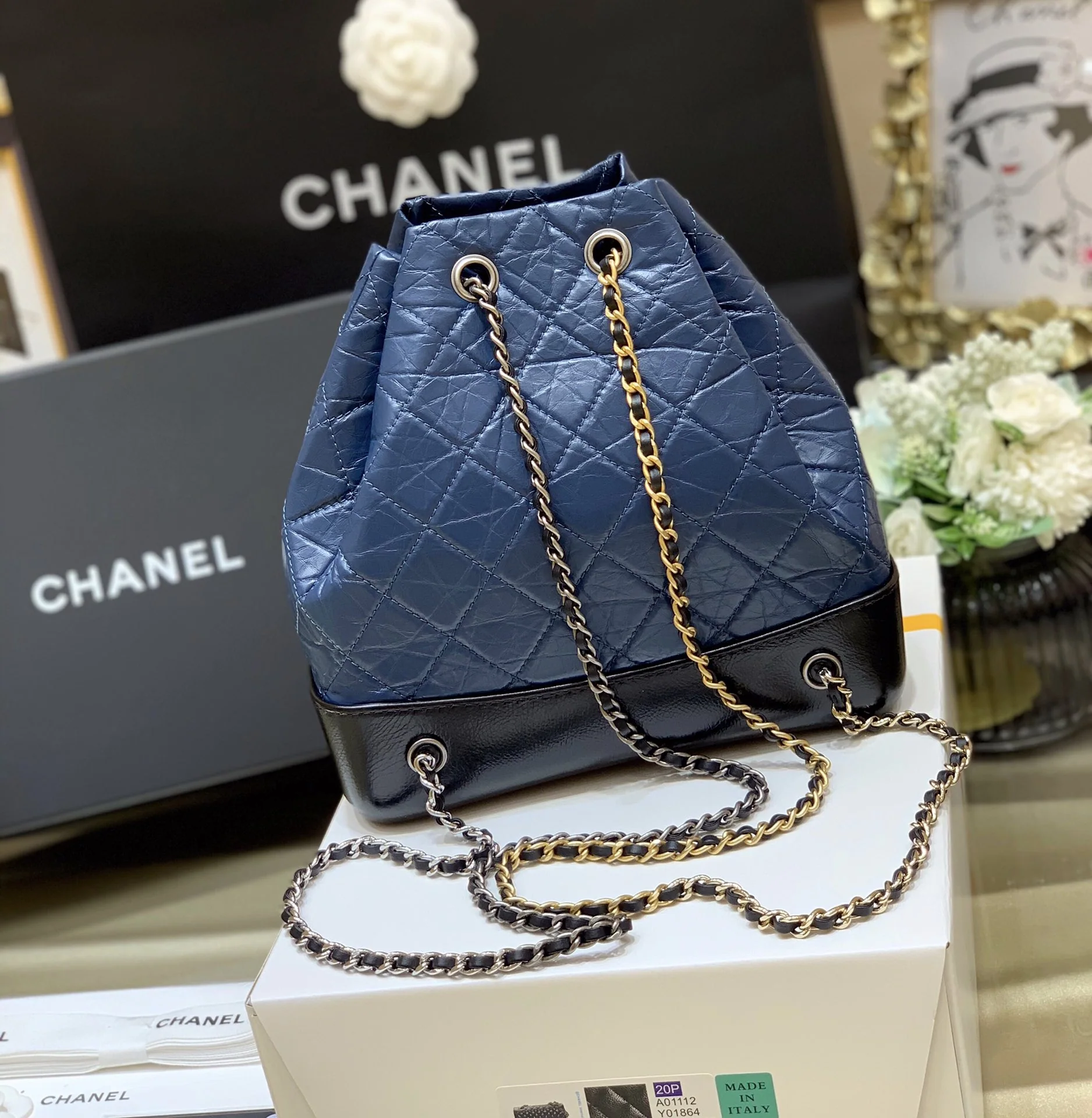 샤넬 가브리엘 더블 백팩 A93820 상세 이미지 3