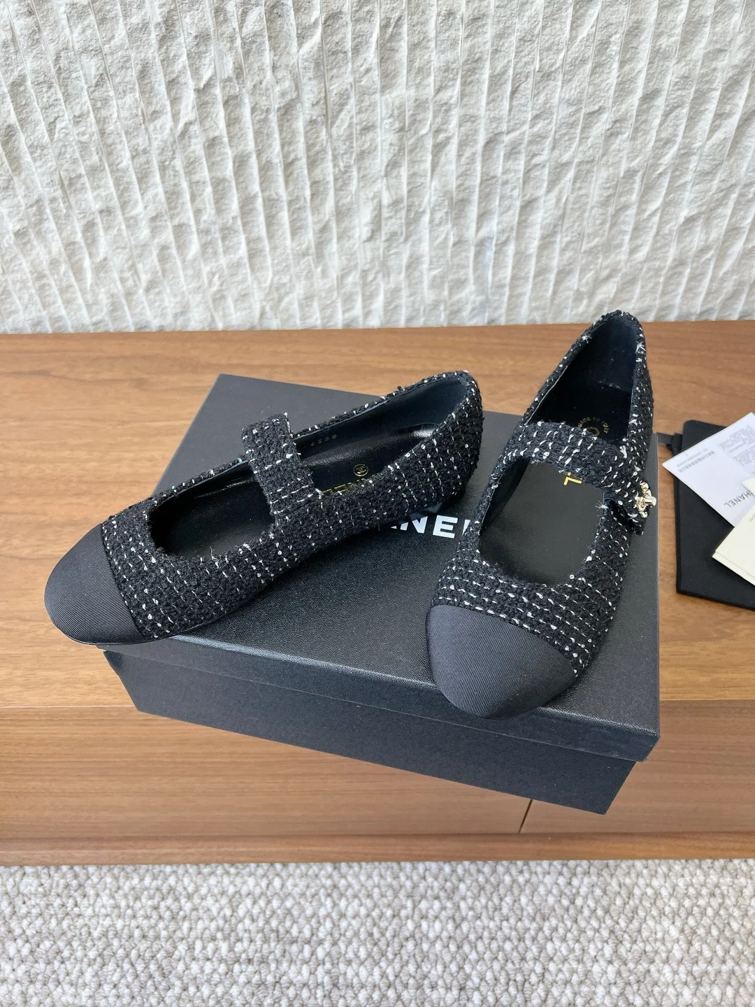 샤넬 더블 C 컬러 블록 메리제인 상세 이미지 3