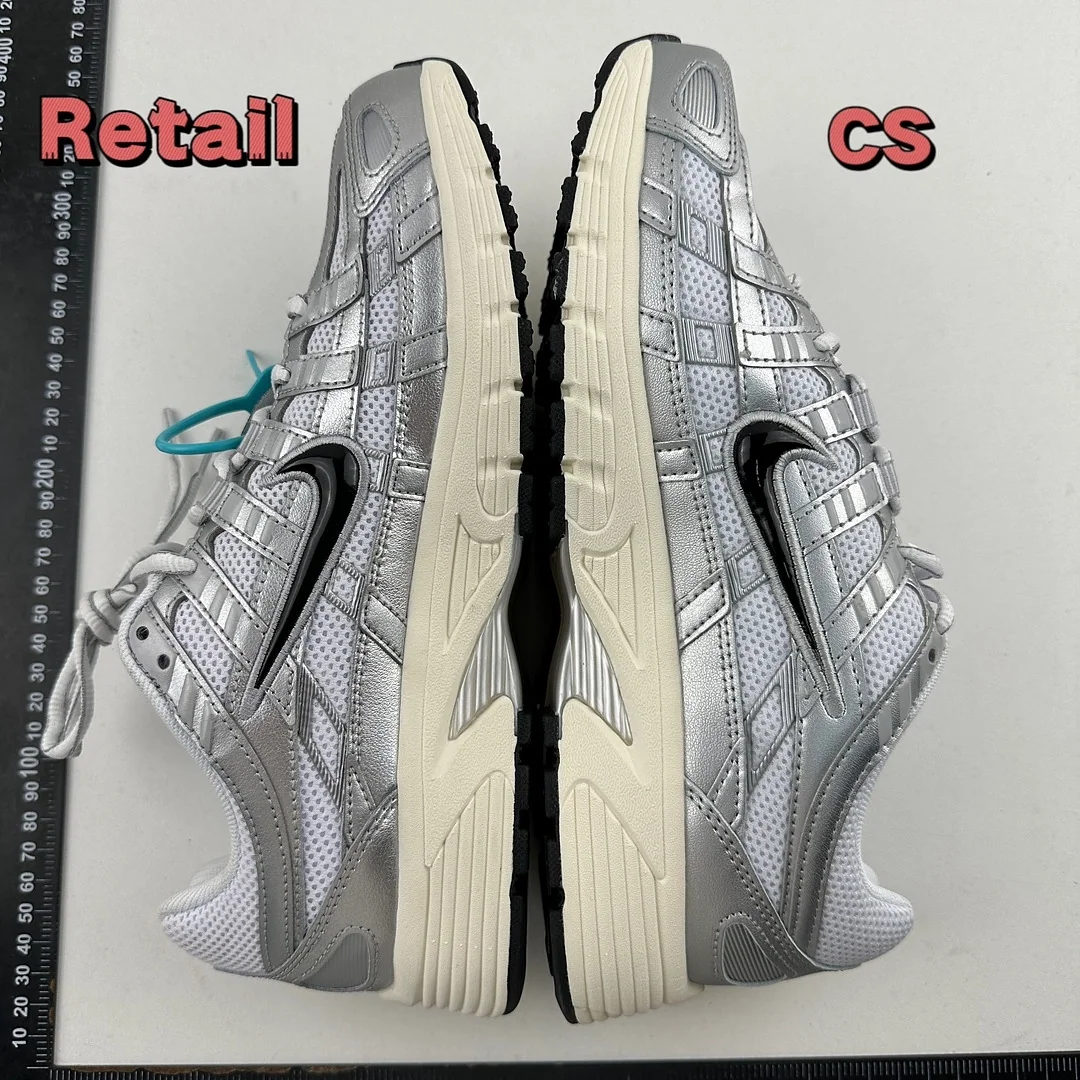 나이키 [CS] P 6000 CD6404-105 201531 Nike P-6000 White Metallic Silver Flat Black 상세 이미지 15