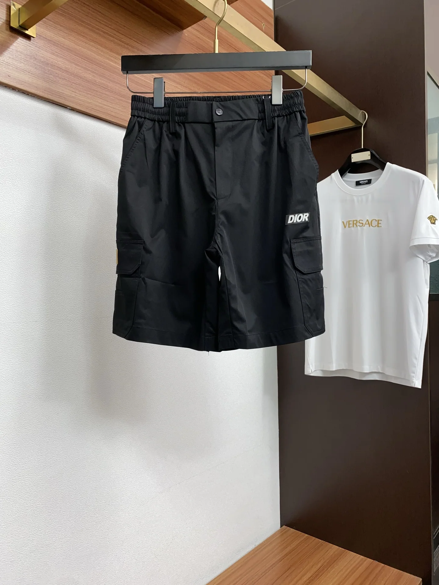 디올 코튼 남성 반바지 상세 이미지 1