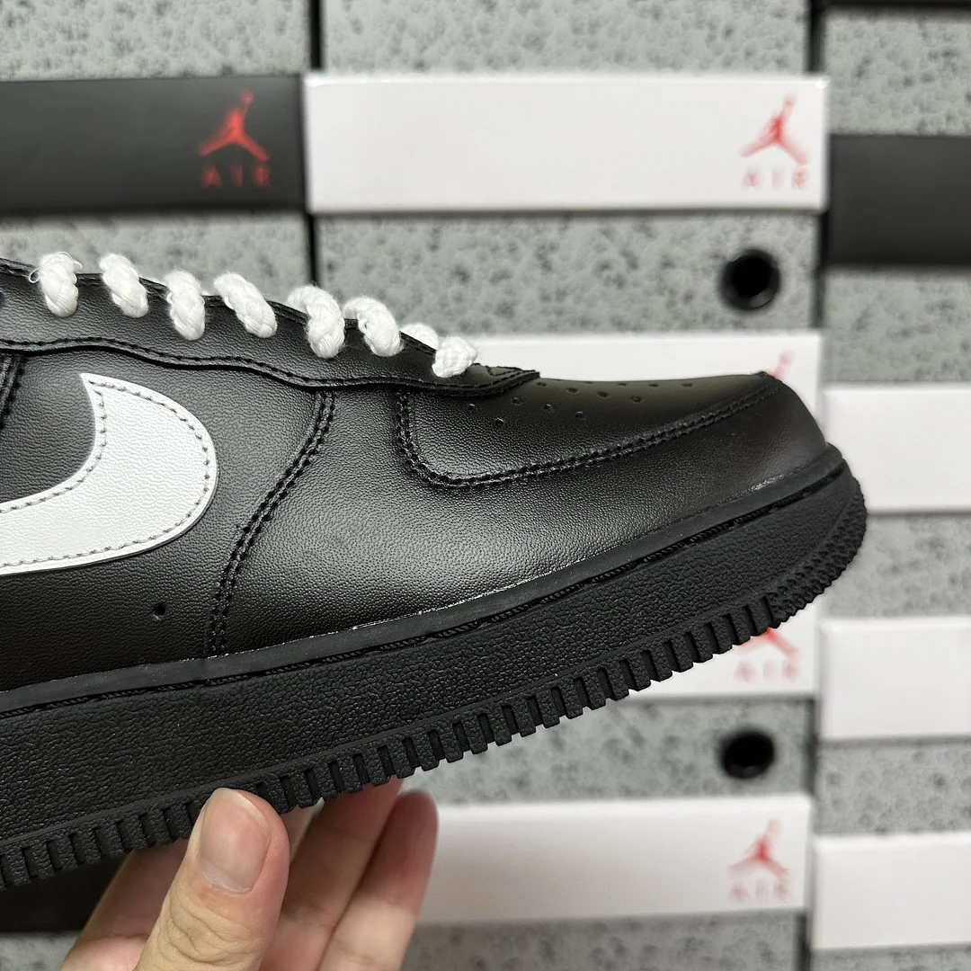 나이키 [G] 에어 포스 1 로우 화이트 블랙 CU9225-001 201760 Nike Air Force 1 Low Supreme Sup 상세 이미지 9