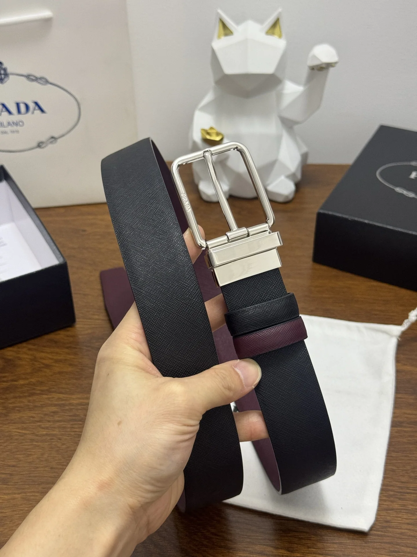 프라다 벨트 60201 Prada Belt 상세 이미지 9