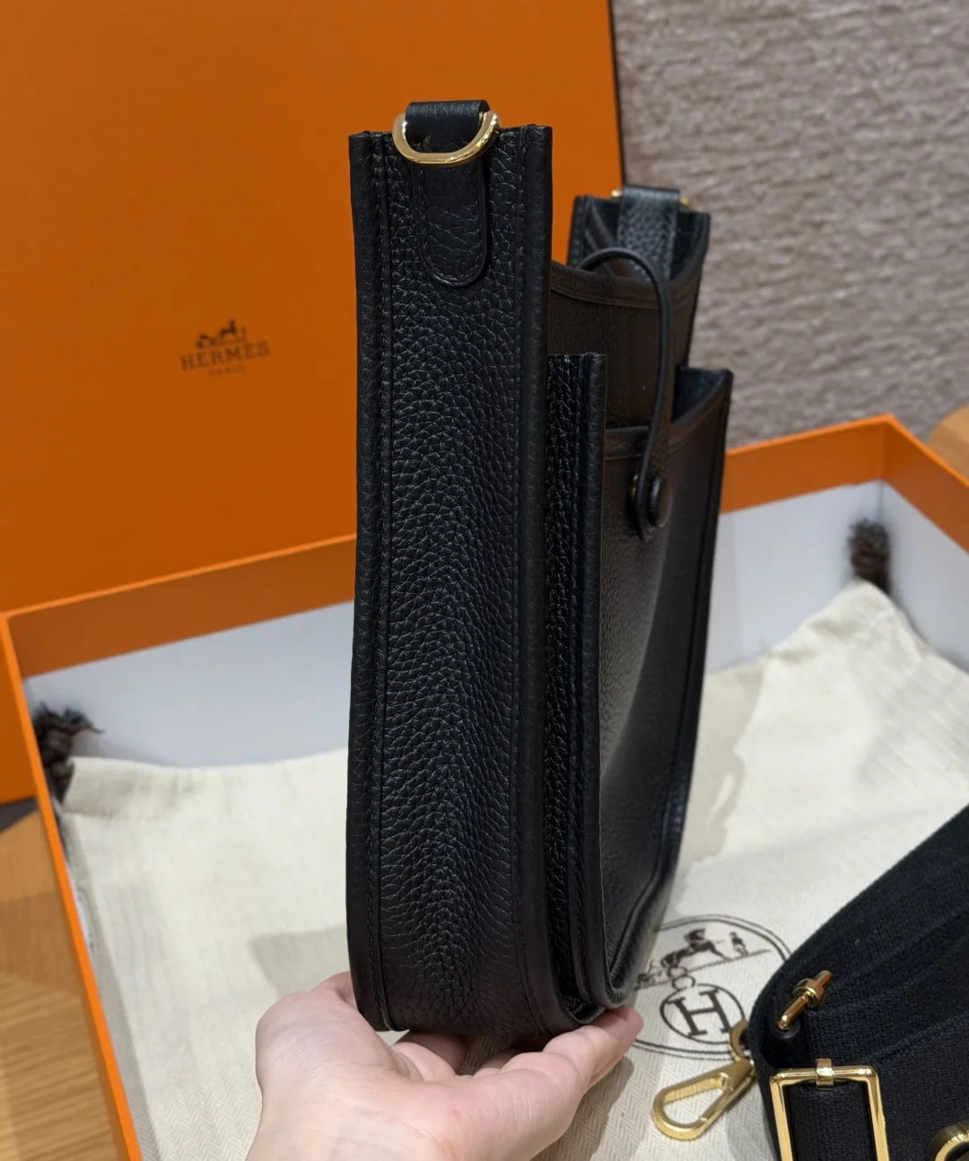 에르메스 에블린 23 cm 가방 상세 이미지 4